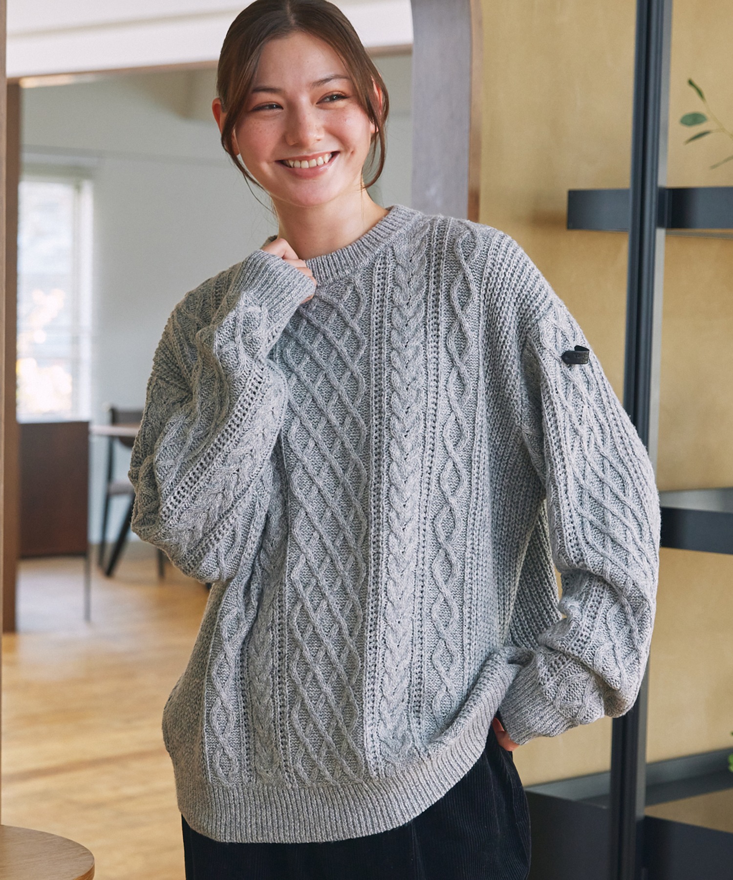 NKNIT / ンニット | 2024AW | bubble cable hand KNIT ケーブル プルオーバー ニット | 2 | グレー | レディース 楽天市場】NKNIT / ンニット | 2024AW | bubble cable hand KNIT