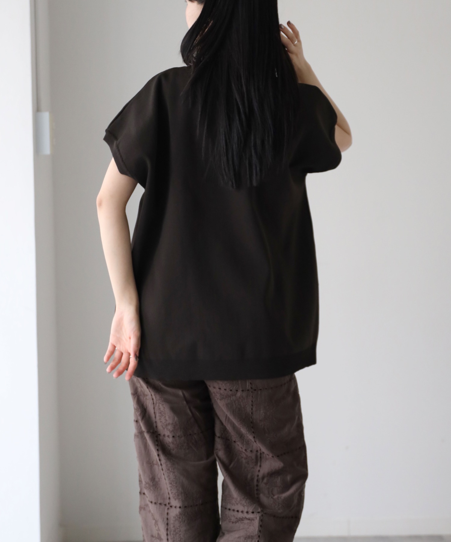 model：164cm. 着用サイズ：FREE