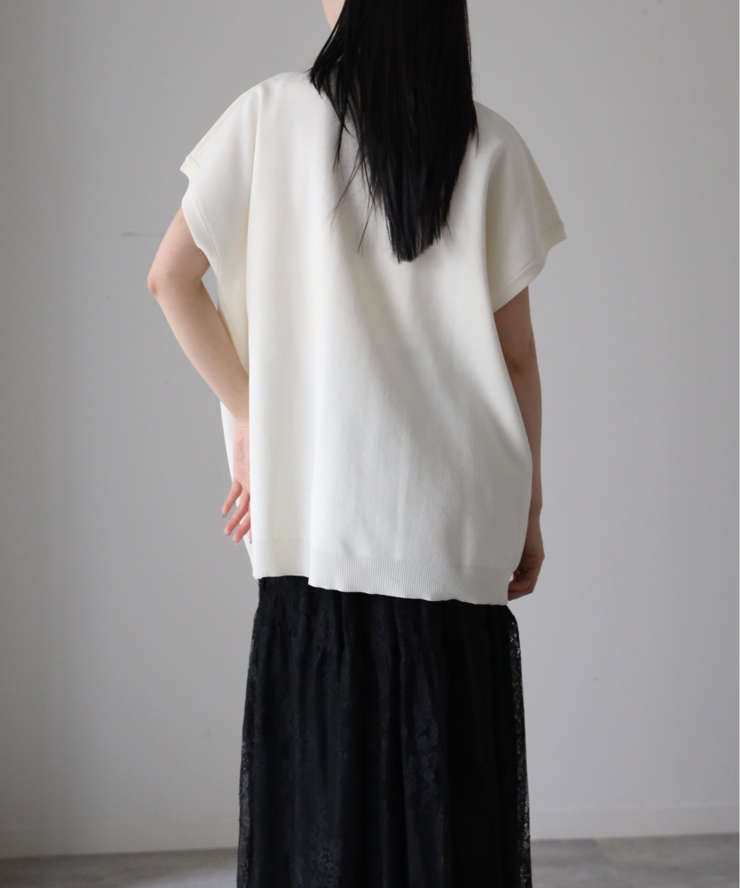 model：164cm. 着用サイズ：FREE
