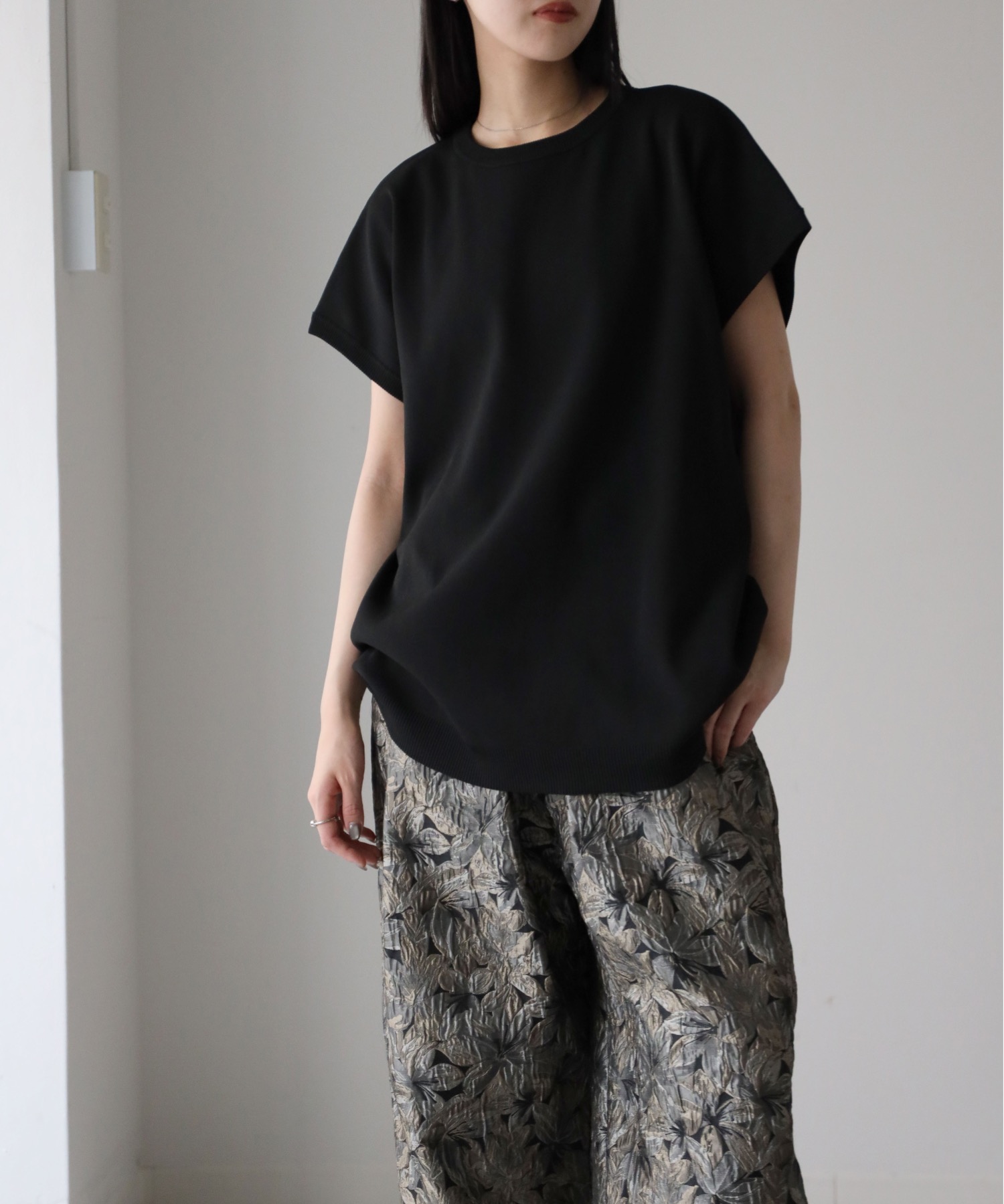 model：164cm. 着用サイズ：FREE