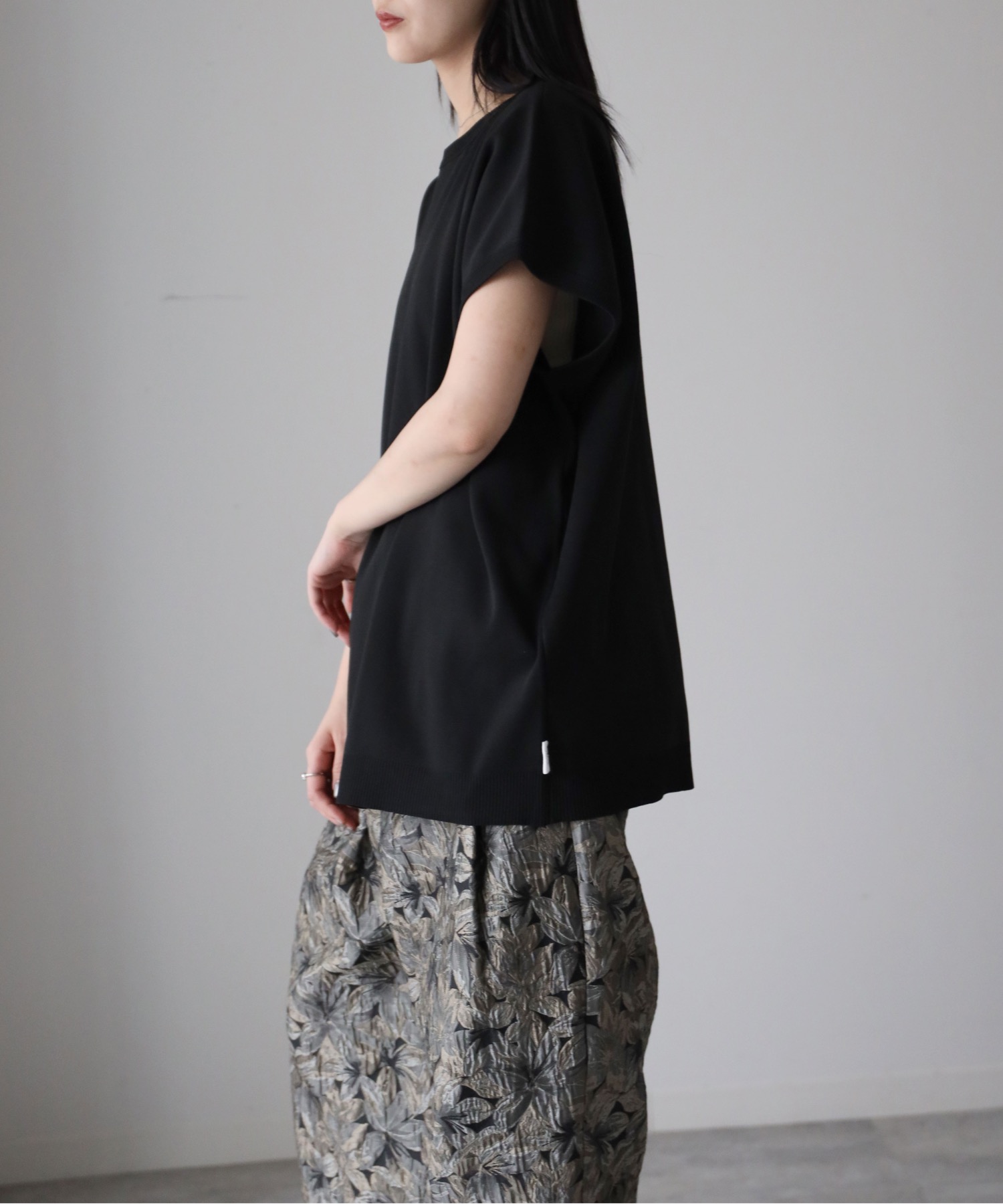 model：164cm. 着用サイズ：FREE