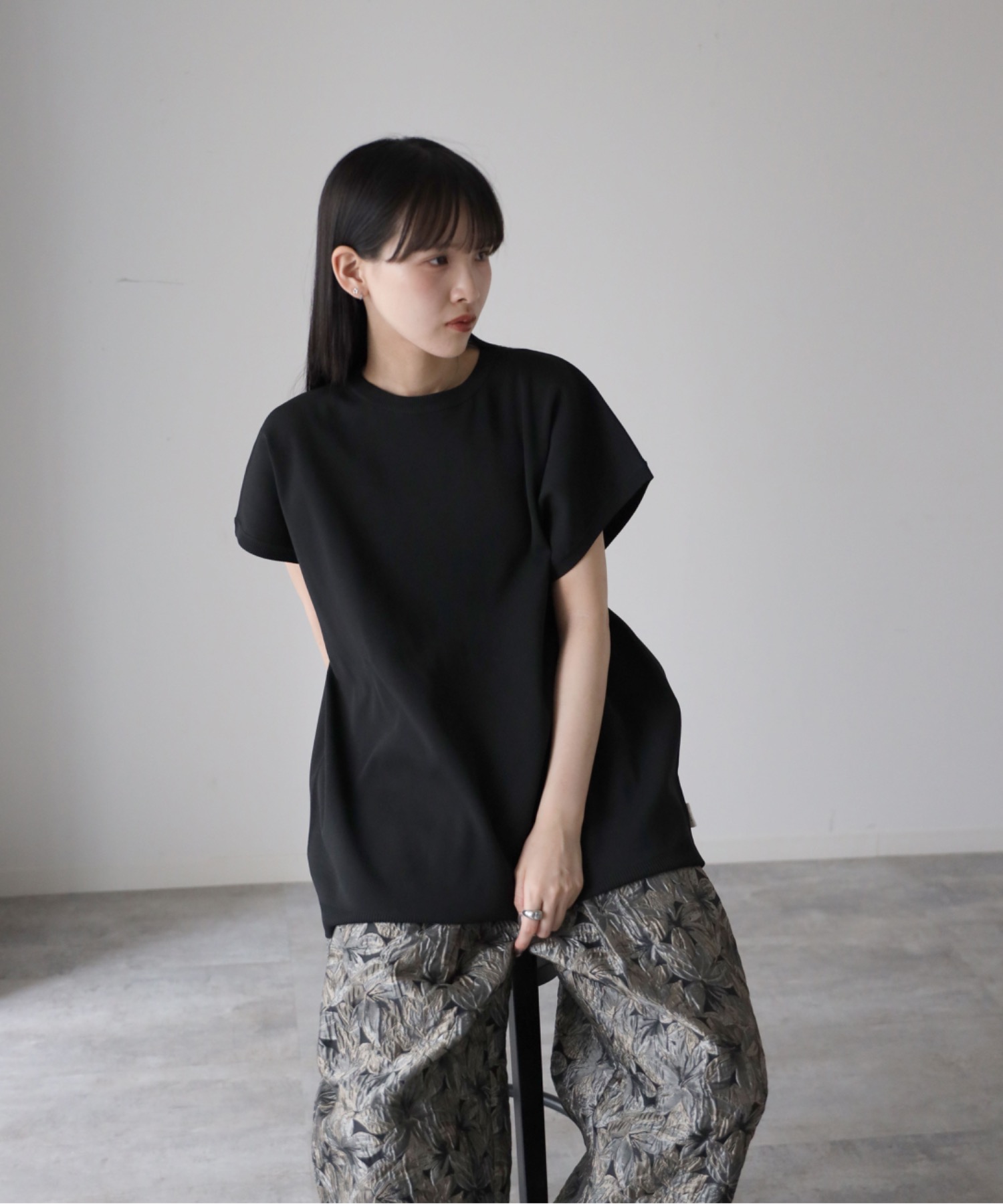 model：164cm. 着用サイズ：FREE