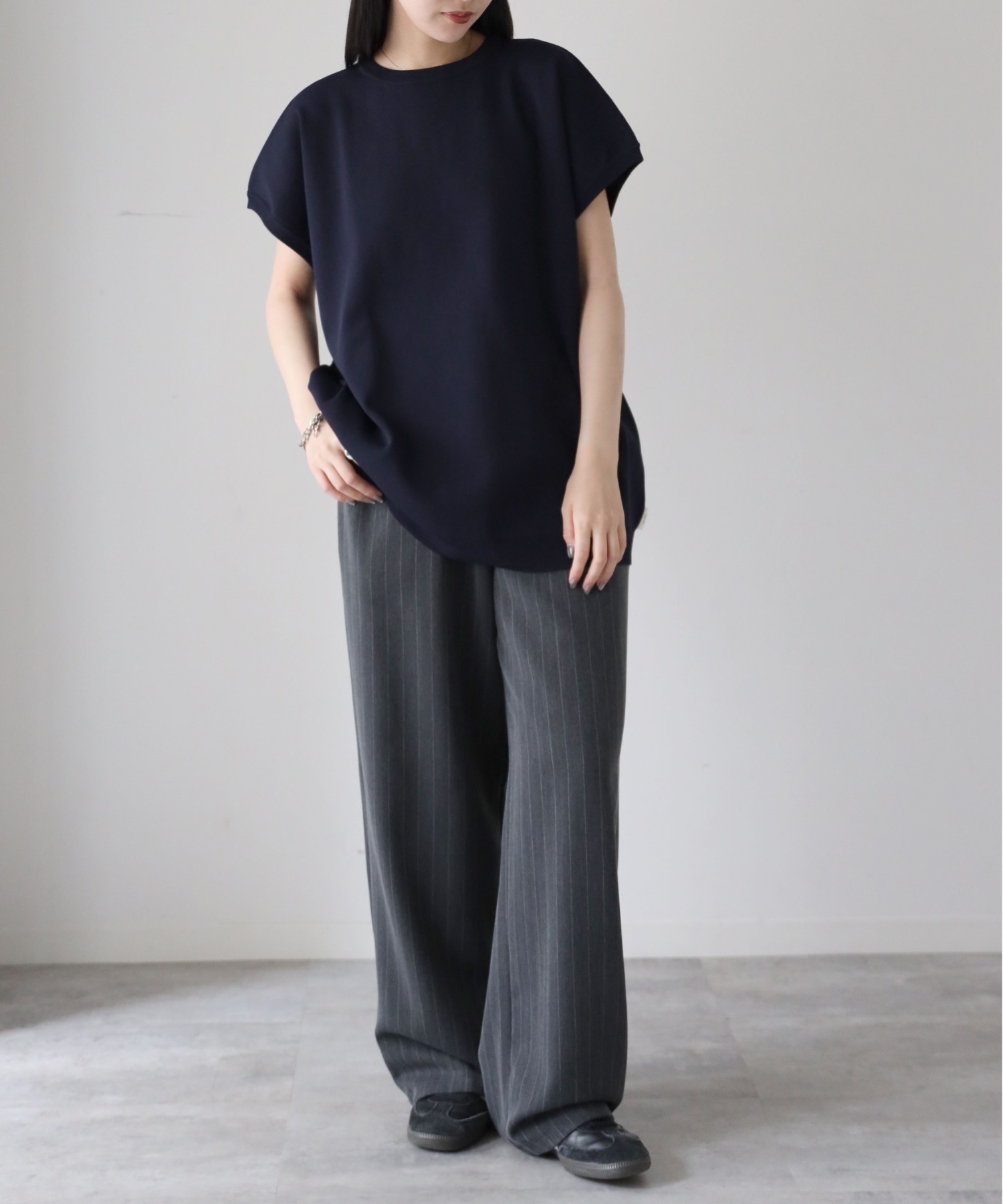 model：164cm. 着用サイズ：FREE