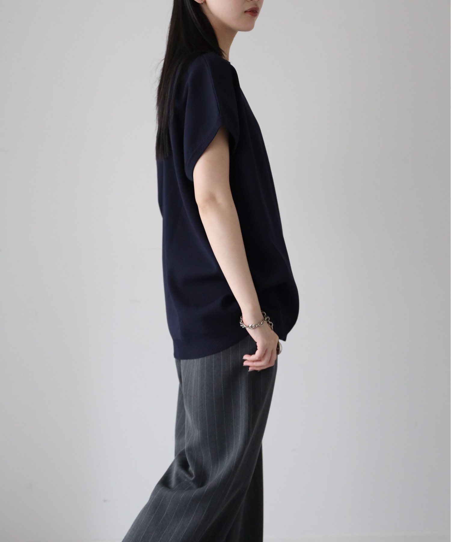 model：164cm. 着用サイズ：FREE