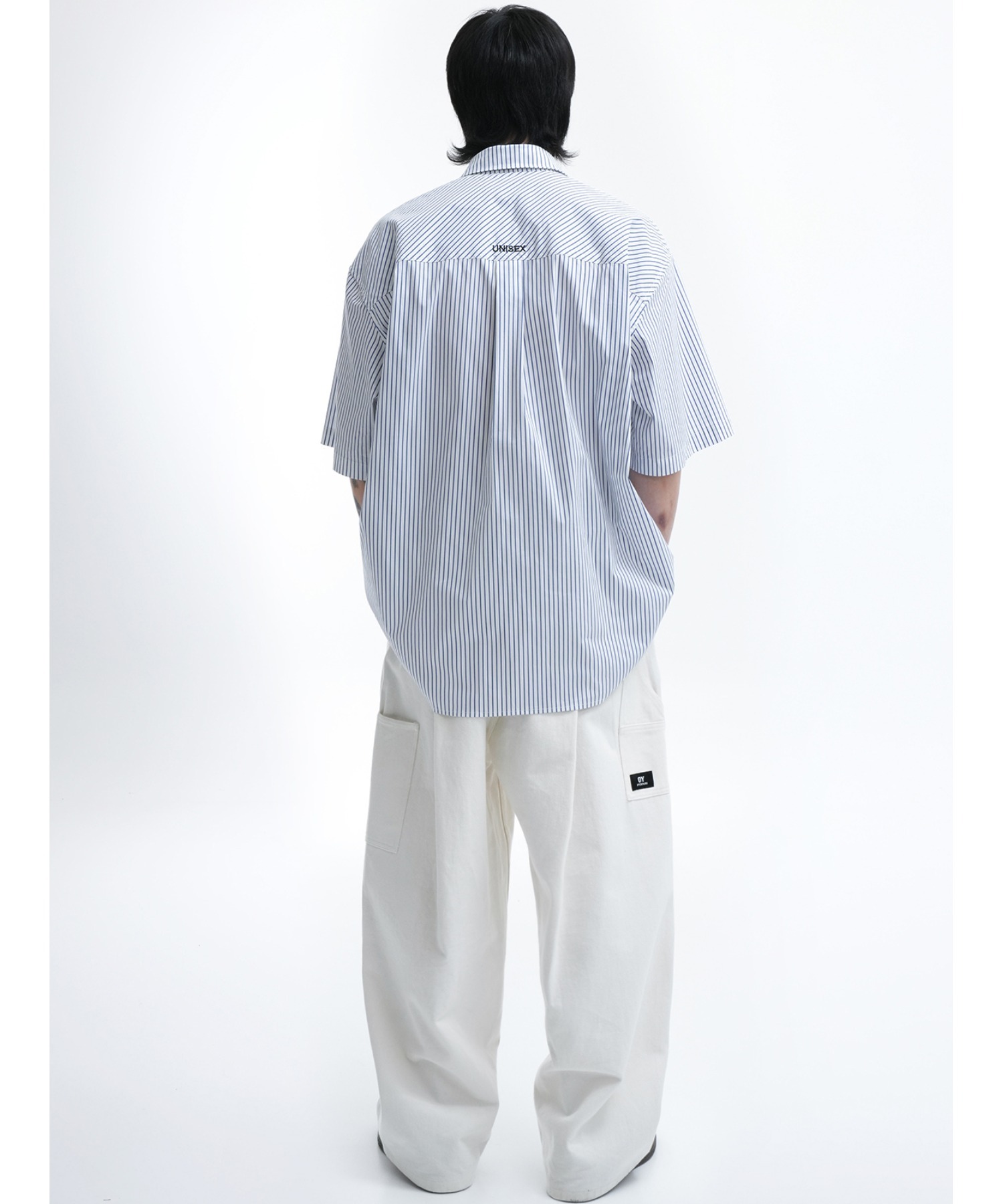 OY/オーワイ』 U.B STRIPE HALF SHIRTS/U.B ストライプ ハーフシャツ
