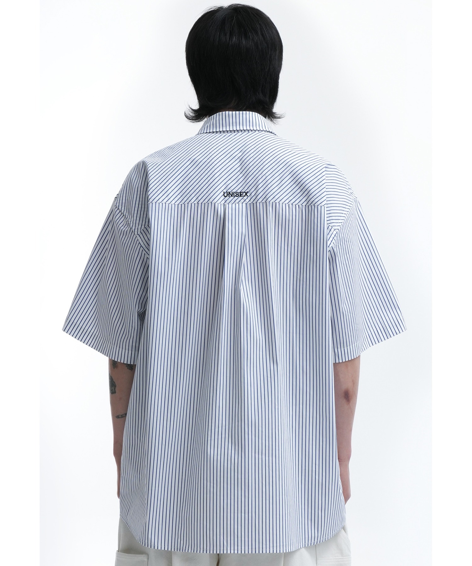 OY/オーワイ』 U.B STRIPE HALF SHIRTS/U.B ストライプ ハーフシャツ