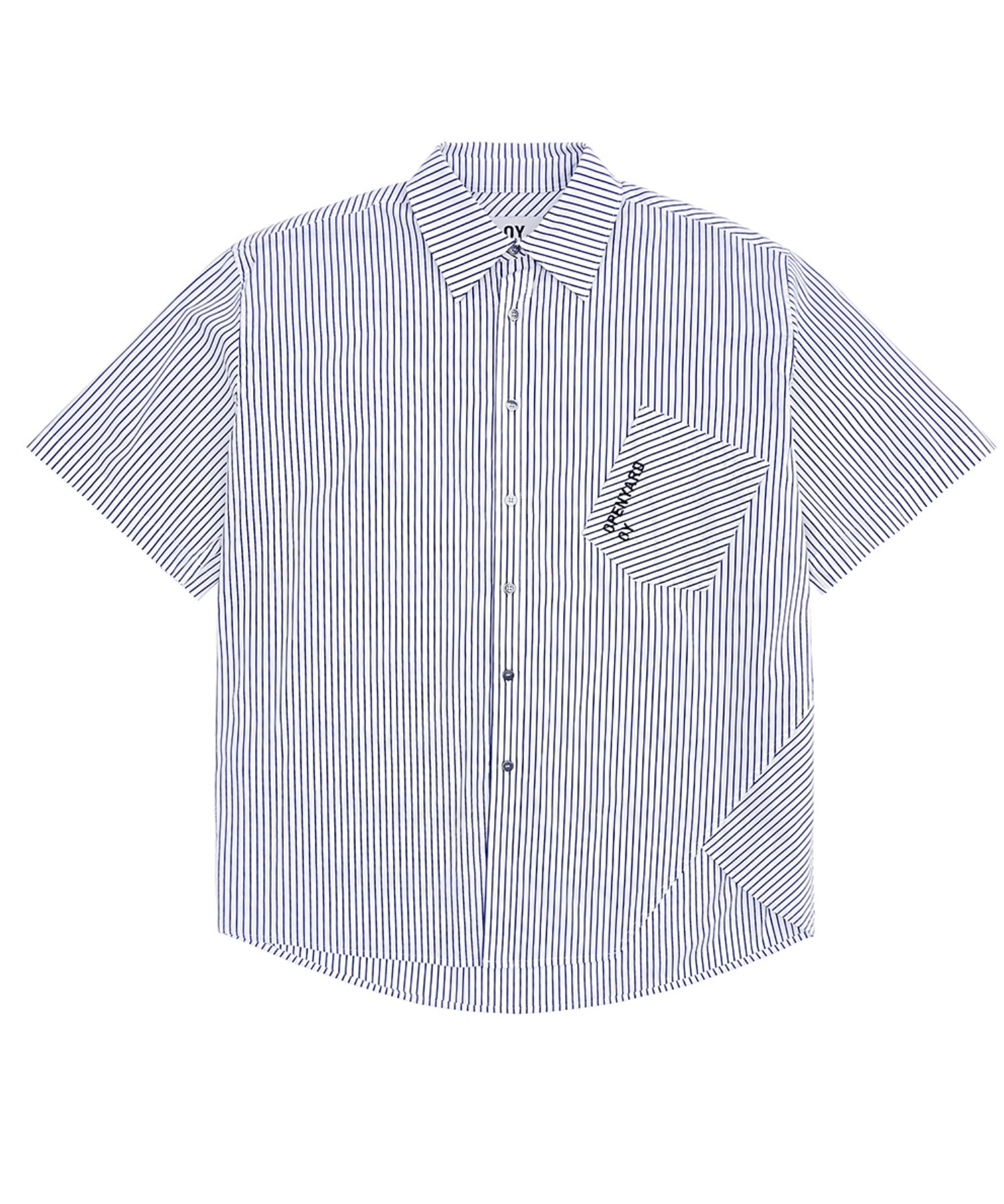 OY/オーワイ』 U.B STRIPE HALF SHIRTS/U.B ストライプ ハーフシャツ