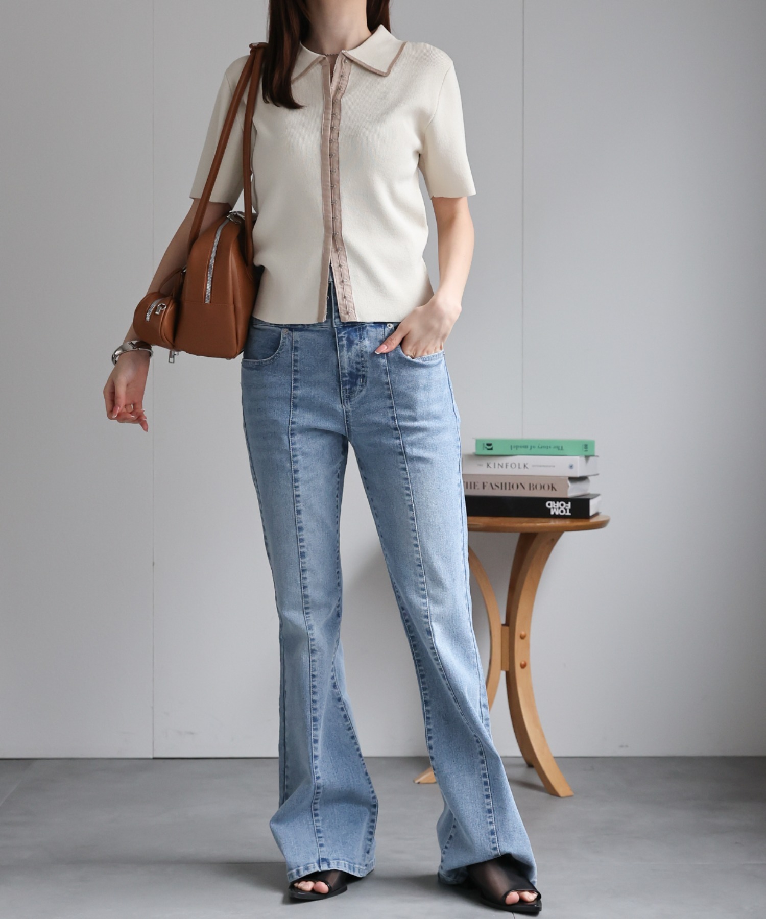 model：162㎝着用サイズ：F