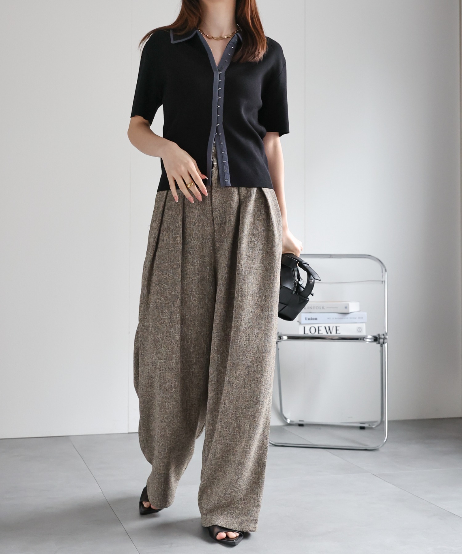 model：162㎝着用サイズ：F