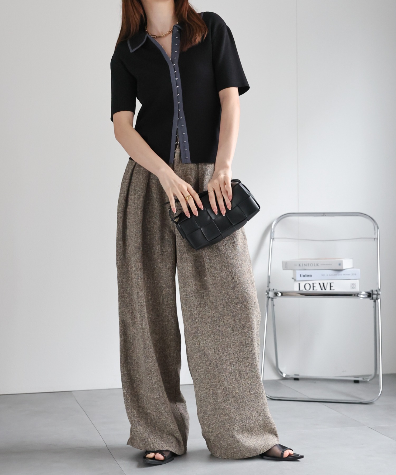 model：162㎝着用サイズ：F