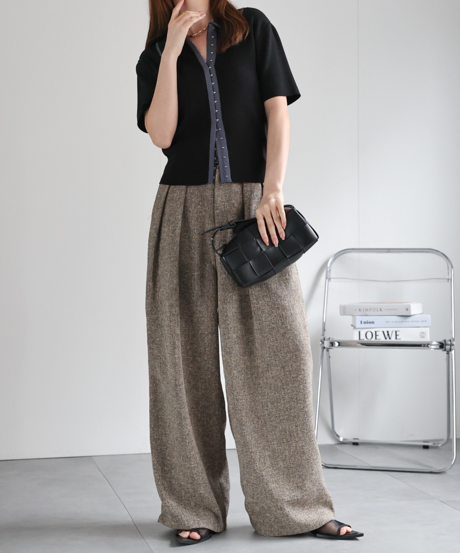 model：162㎝着用サイズ：F