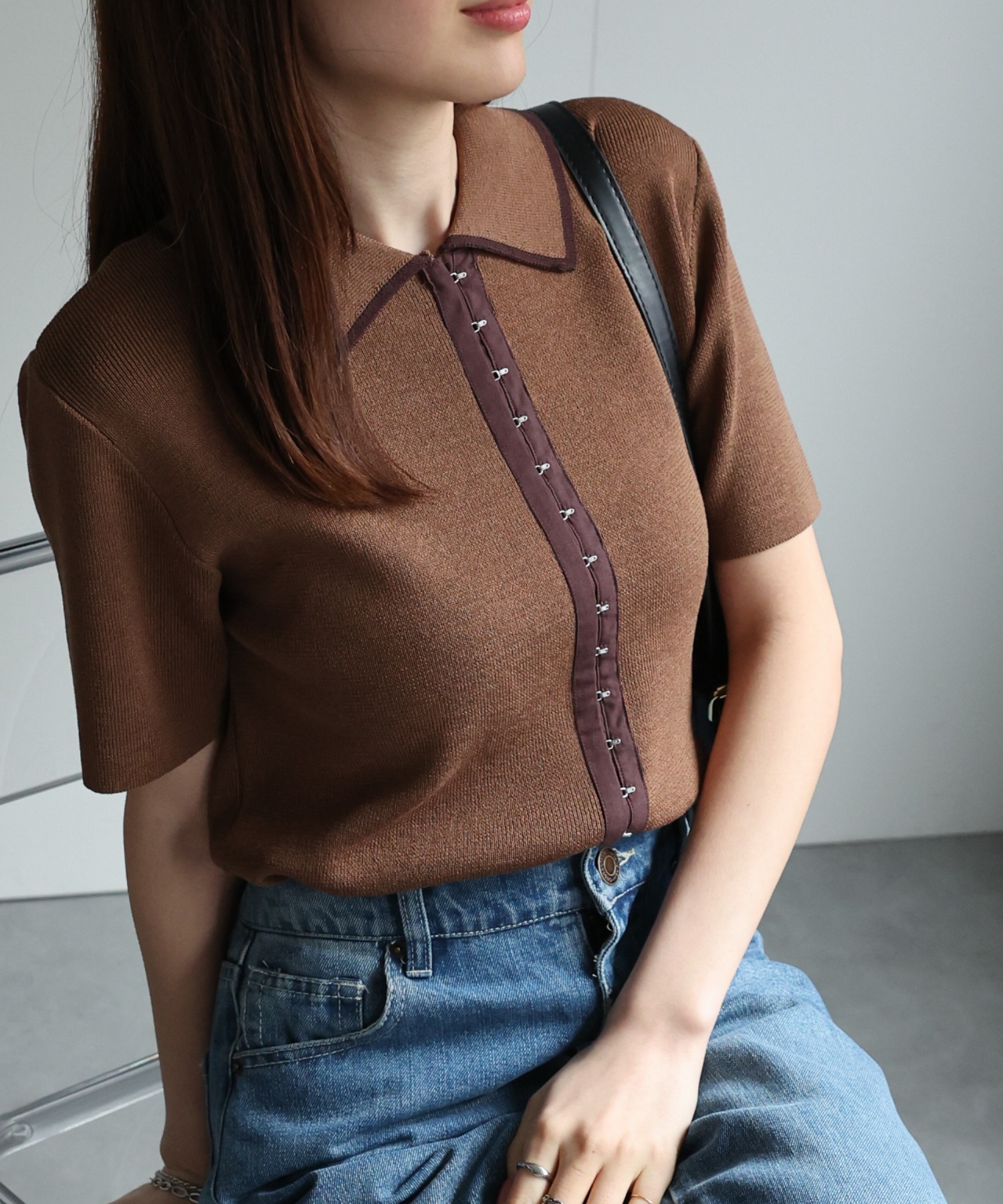 model：162㎝着用サイズ：F