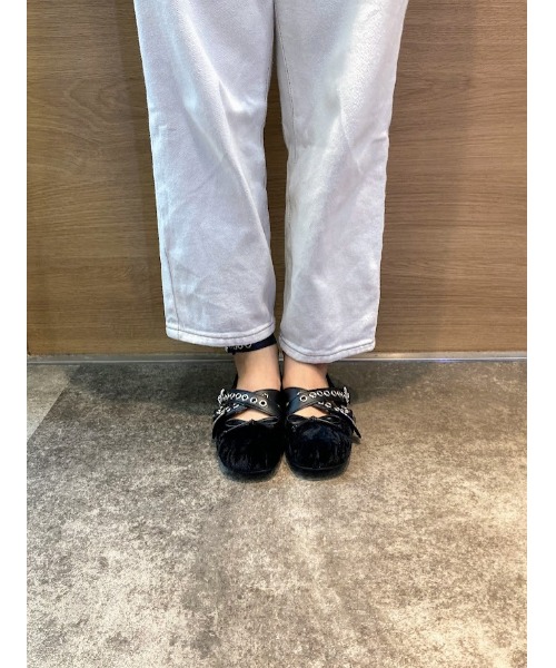 ベルトデザインバレエシューズ Jeffrey Campbell│Jeffrey Campbell