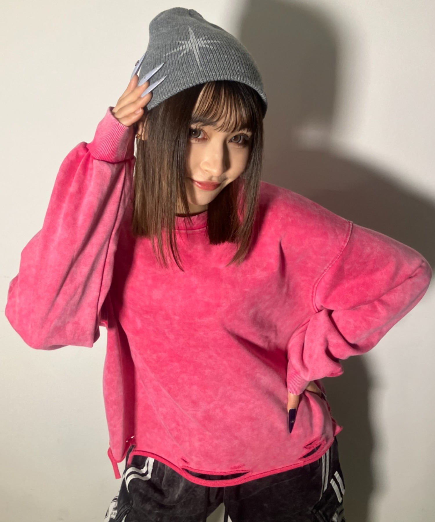 A'GEM/9 × .kom 『.KOMZ/ドットケーオーエムゼット』 デザインスエット