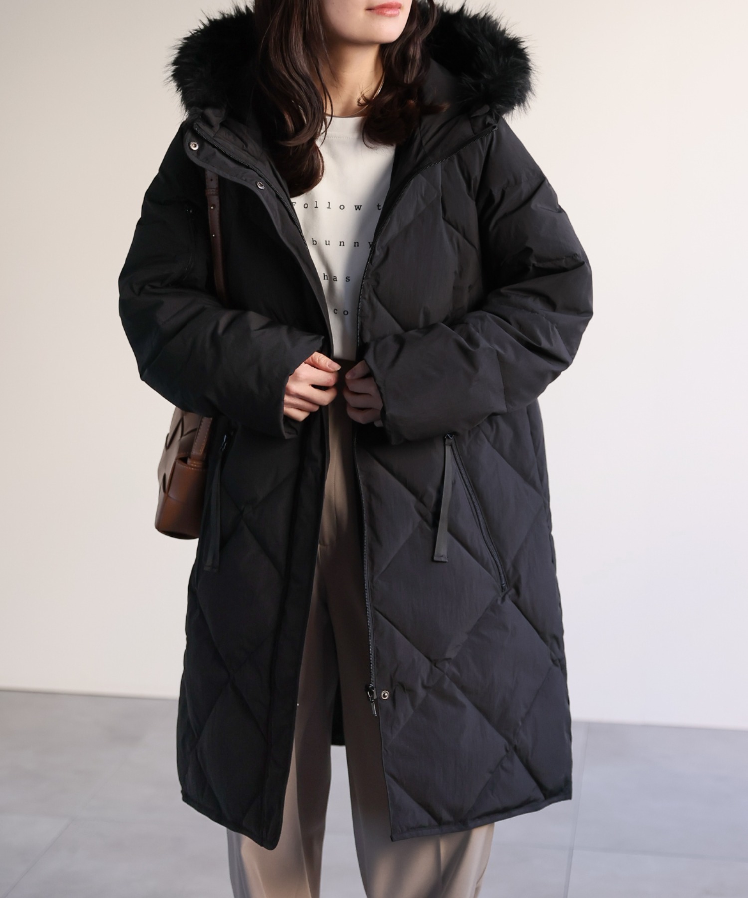 model：156cm 着用サイズ：M