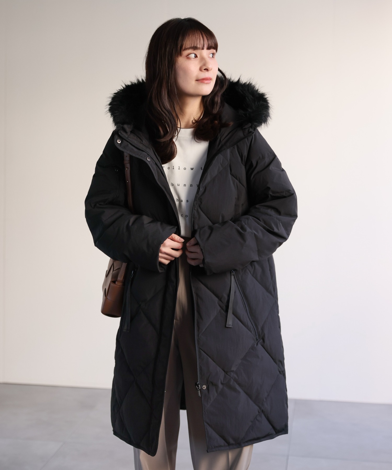 model：156cm 着用サイズ：M