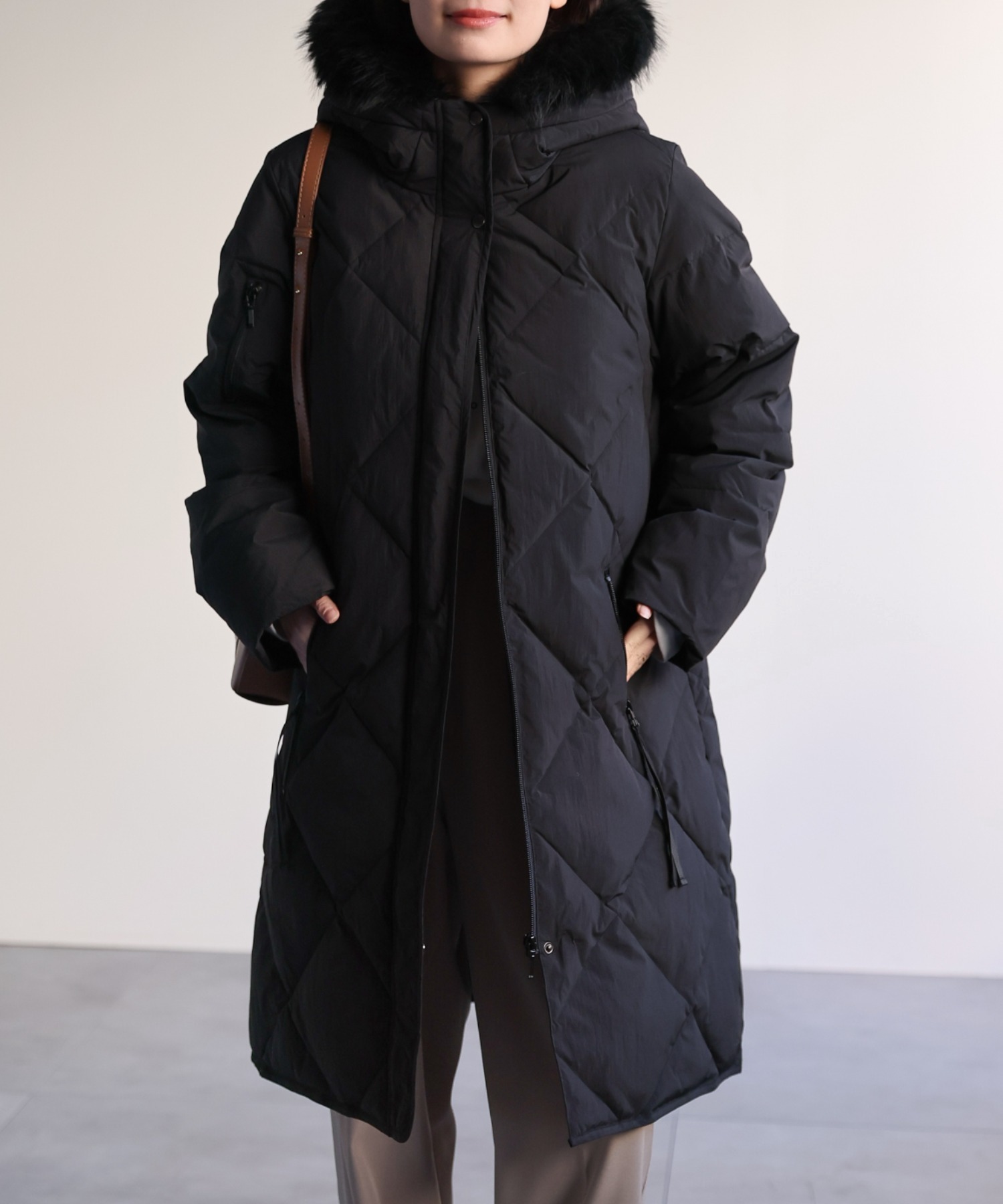model：156cm 着用サイズ：M