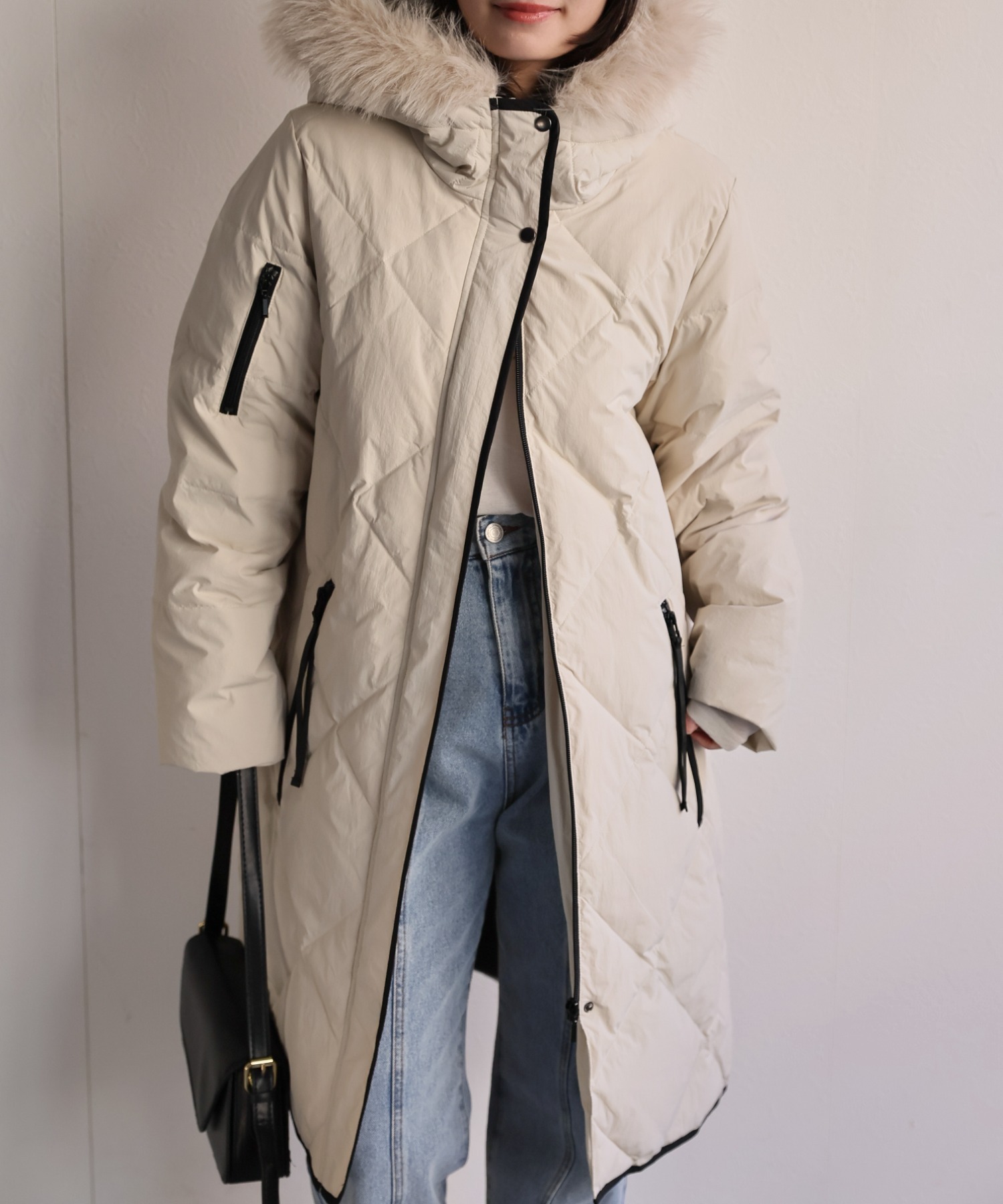 model：156cm 着用サイズ：M