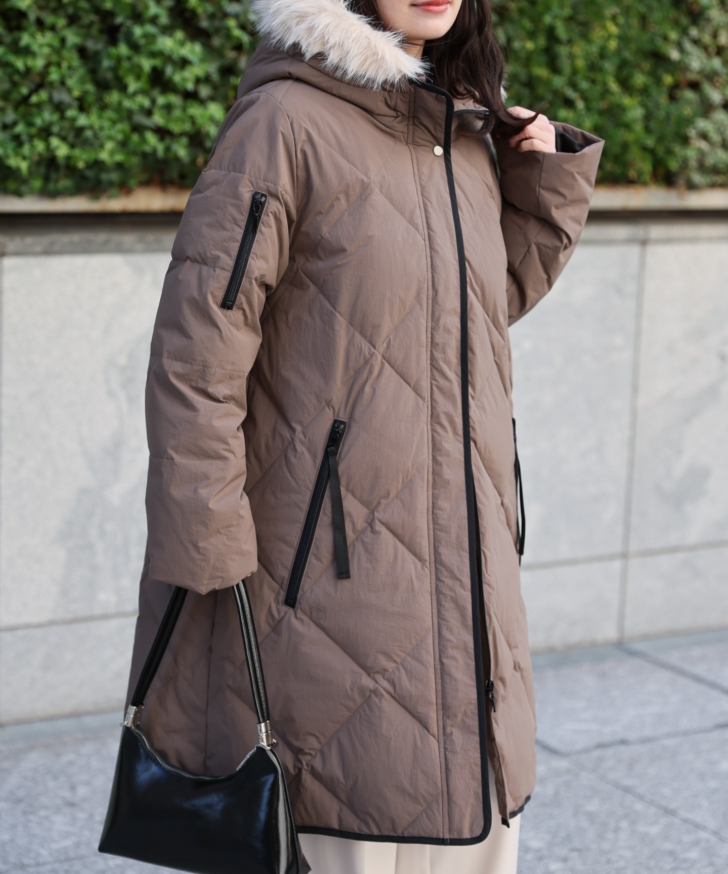 model：156cm 着用サイズ：M
