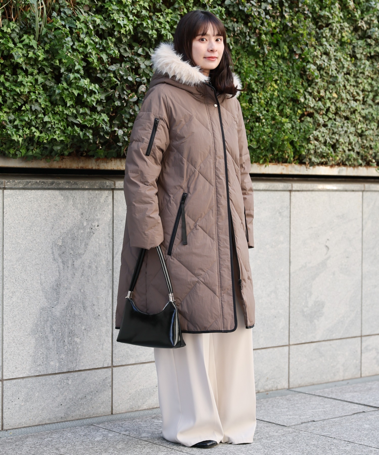 model：156cm 着用サイズ：M