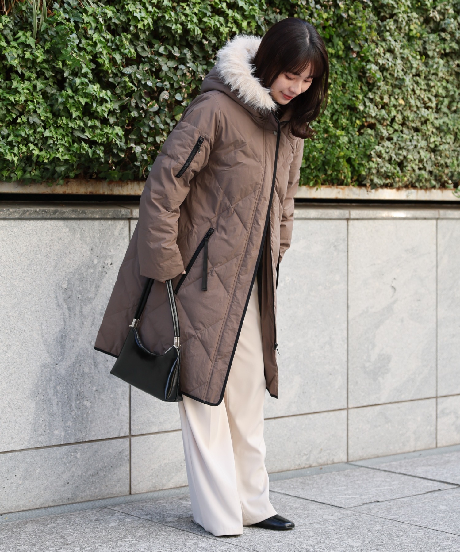 model：156cm 着用サイズ：M