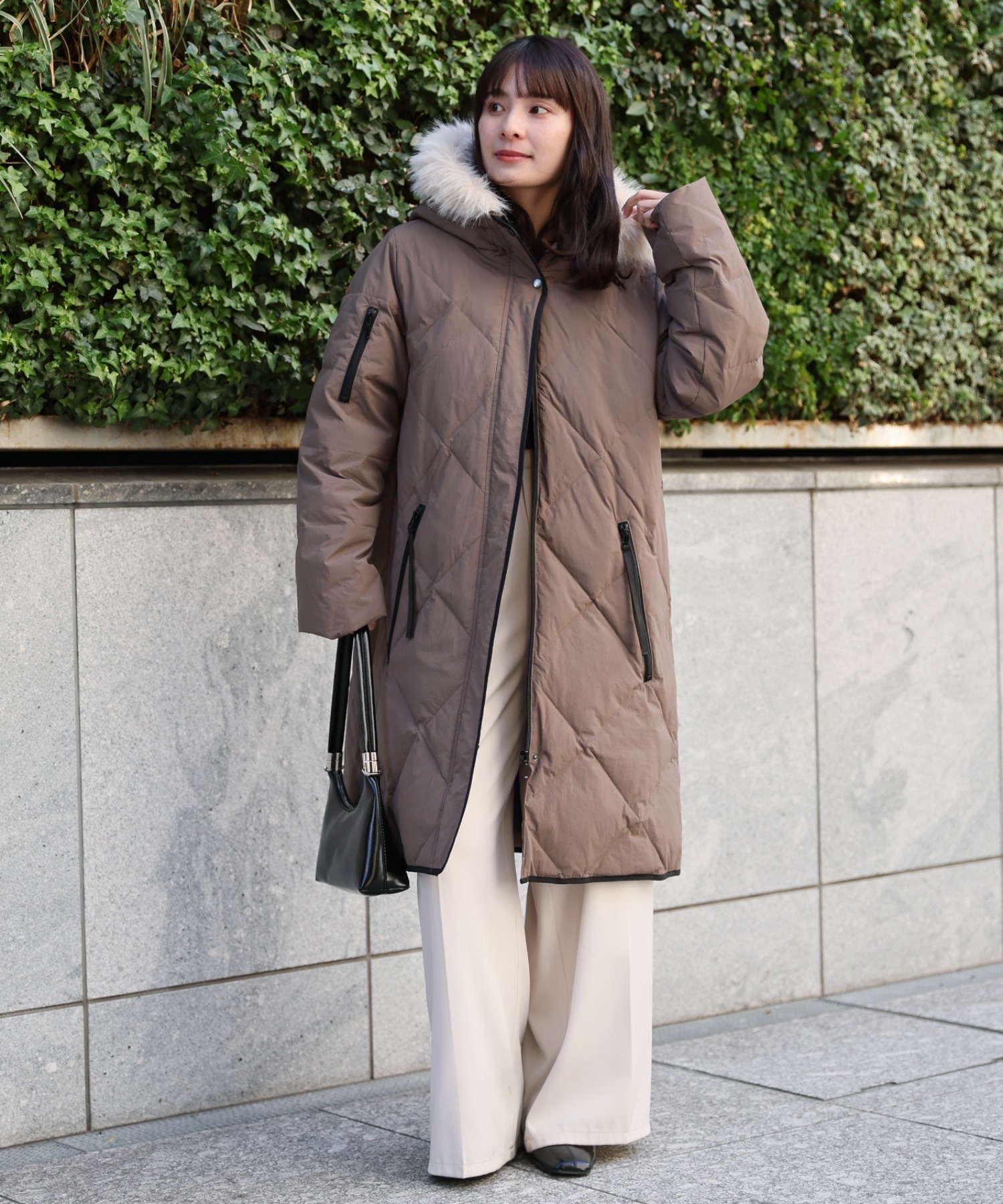 model：156cm 着用サイズ：M