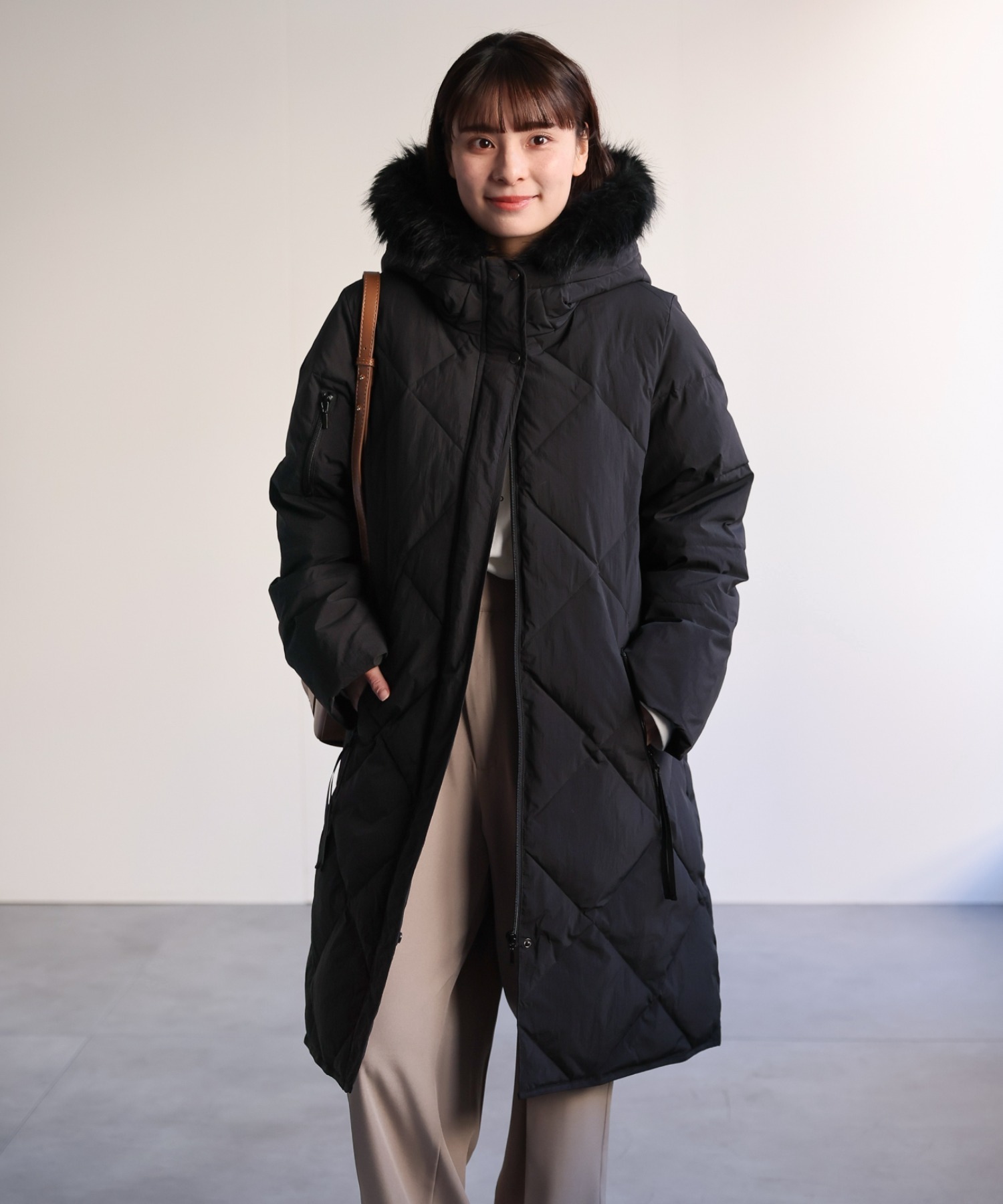 model：156cm 着用サイズ：M