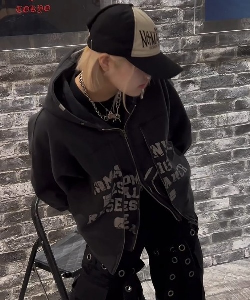 A'GEM/9 × .kom 『NOMANUAL/ノーマニュアル』D.F.L HOODIE ZIPUP