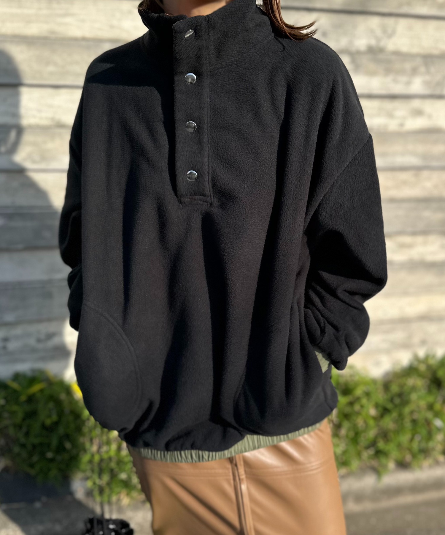 ブラック
model:154cm 着用サイズ:FREE