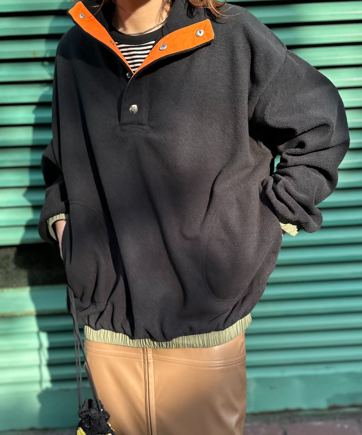 ブラック
model:154cm 着用サイズ:FREE