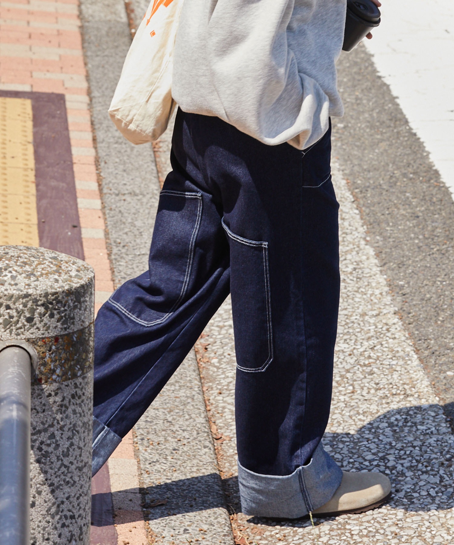 その他 GDP8-44 マシンウォッシャブル〉ビッグポケットデザイン ターンバック