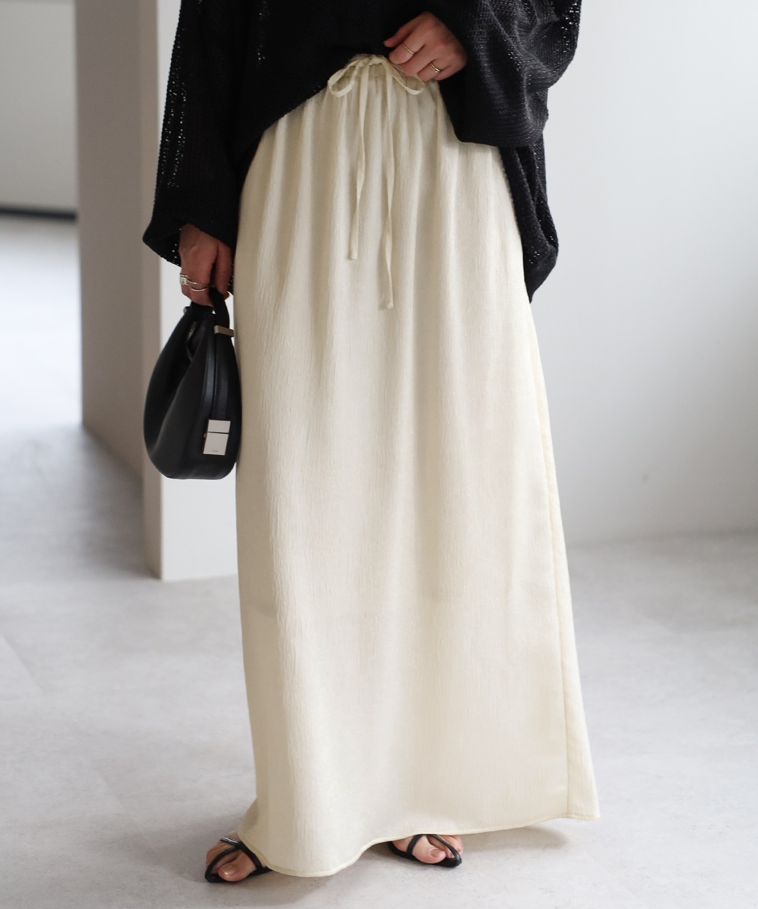 model：H158 着用サイズ：FREE