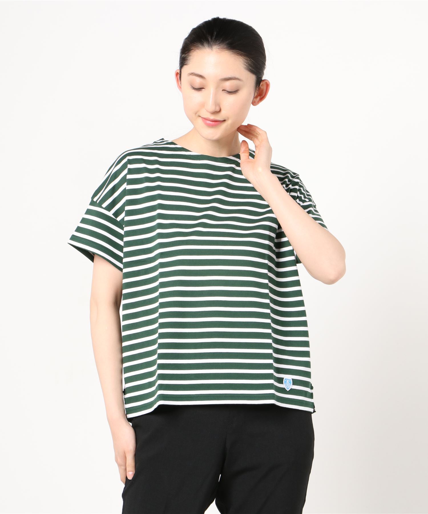 Orcival オーシバル ドロップショルダーショートスリーブ ボーダー 40 2 D S Border Rc9255 Orcival Steps Online Store ステップス オンラインストア Orcival オーシバル ドロップショルダーショートスリーブ ボーダー 40 2 D S Border Rc9255 Orcival Steps Online Store ステップス オンラインストア