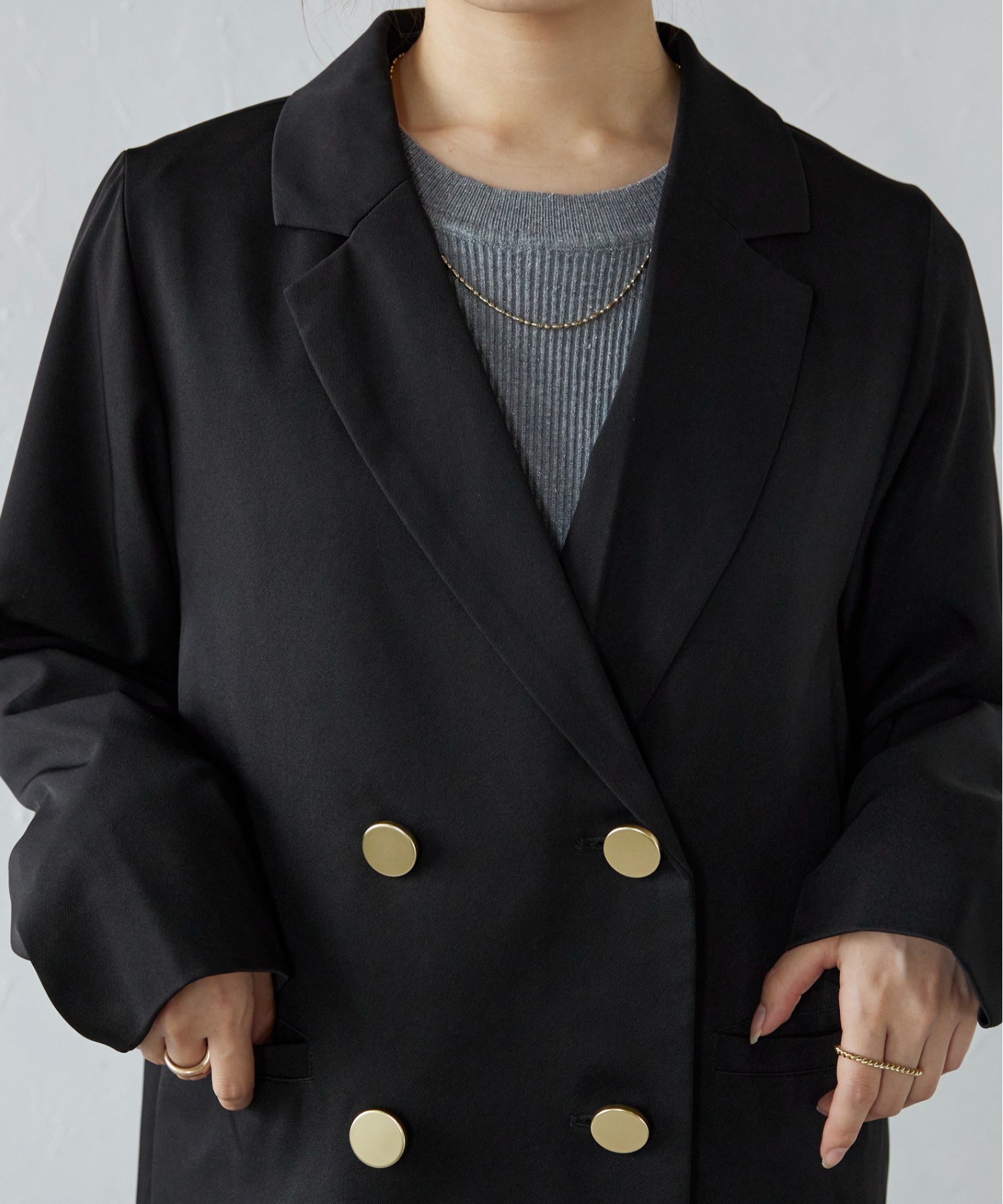 model:158cm  着用サイズ:FREE