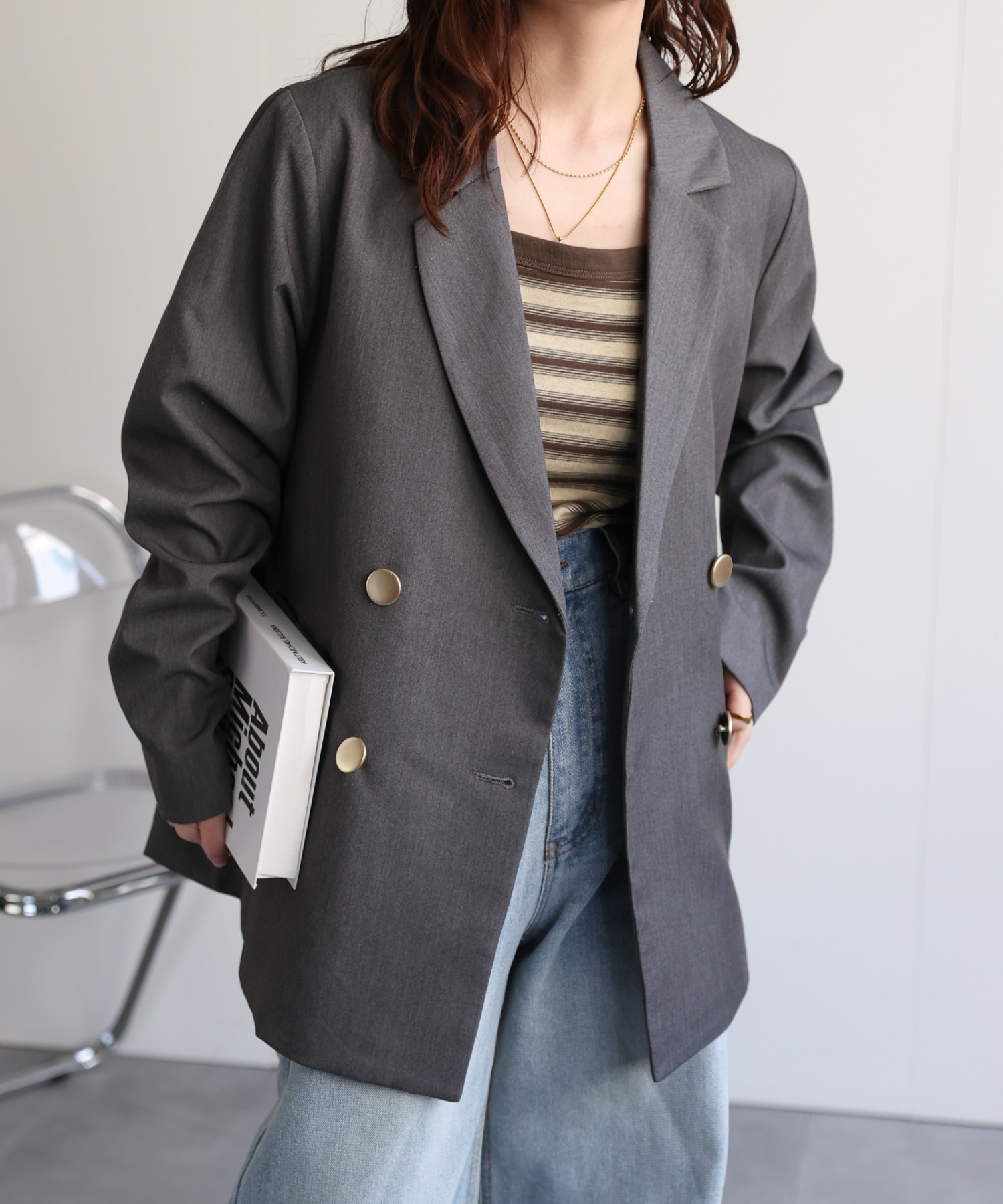 model:156cm  着用サイズ:FREE