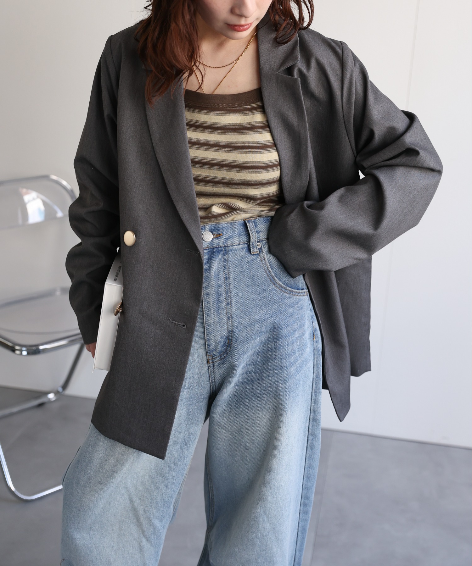 model:156cm  着用サイズ:FREE