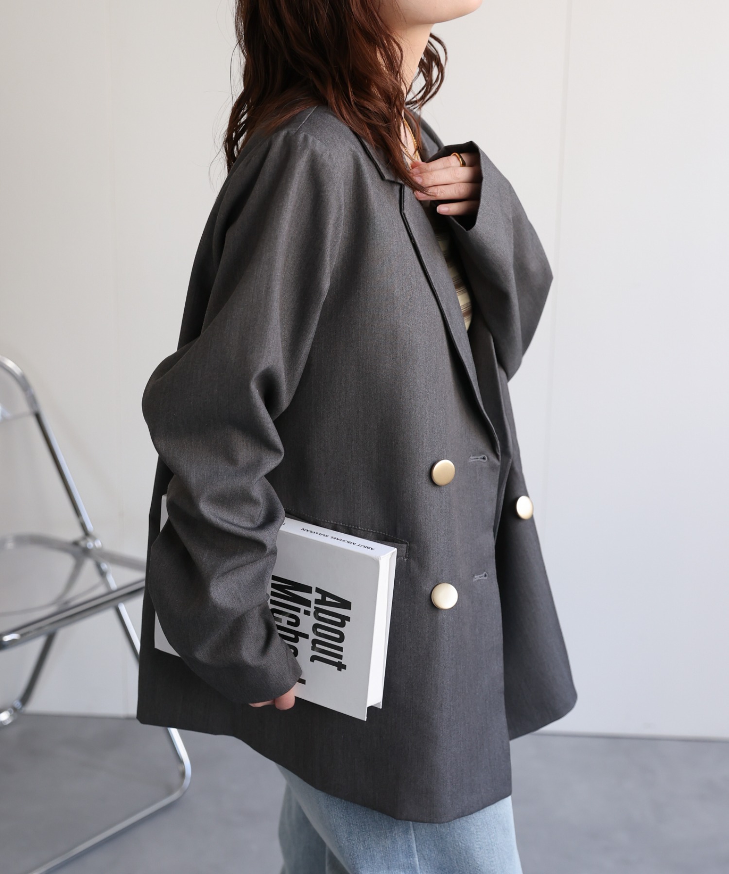 model:156cm  着用サイズ:FREE