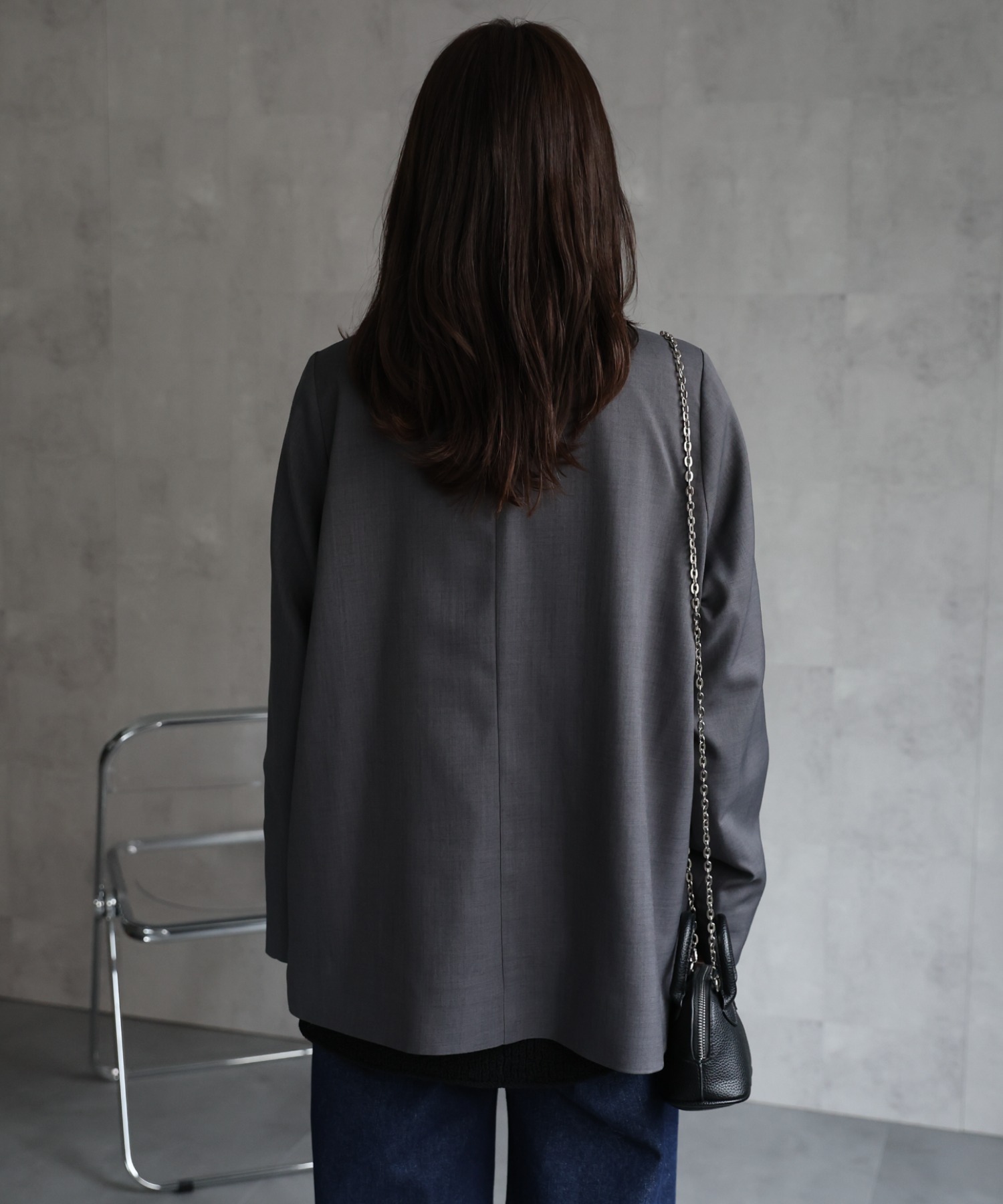model：156cm 着用サイズ：FREE