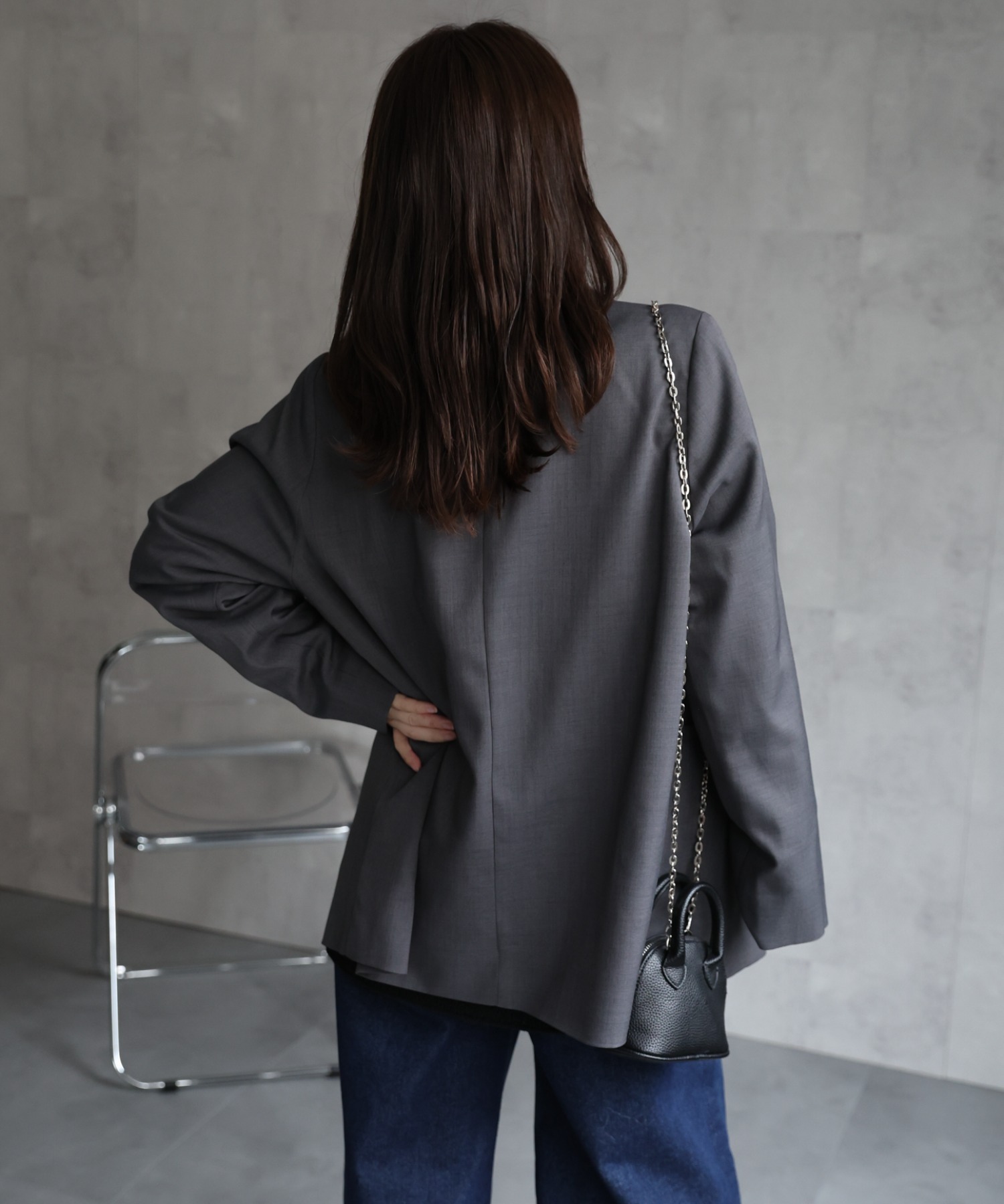 model：156cm 着用サイズ：FREE