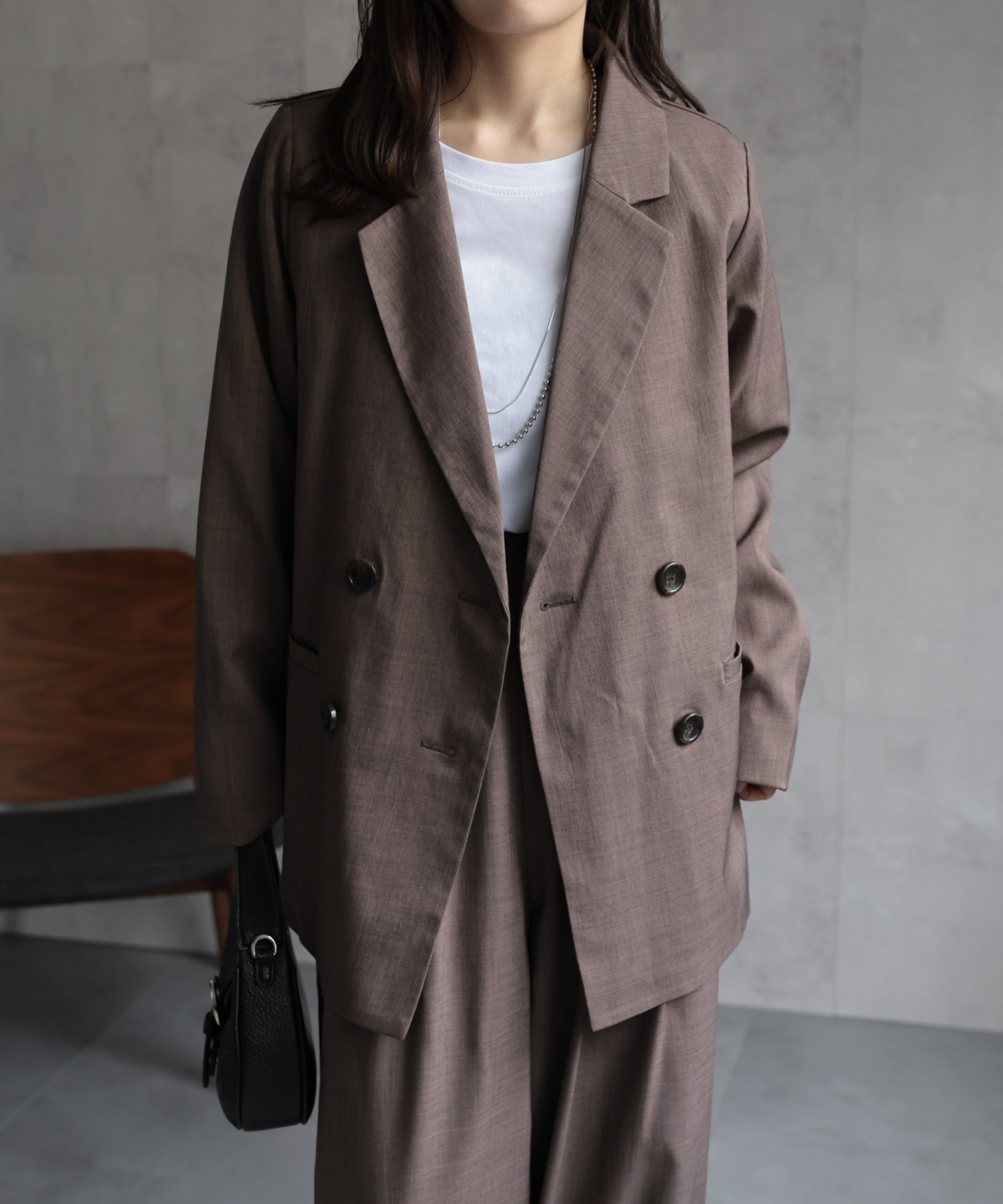 model：156cm 着用サイズ：FREE
