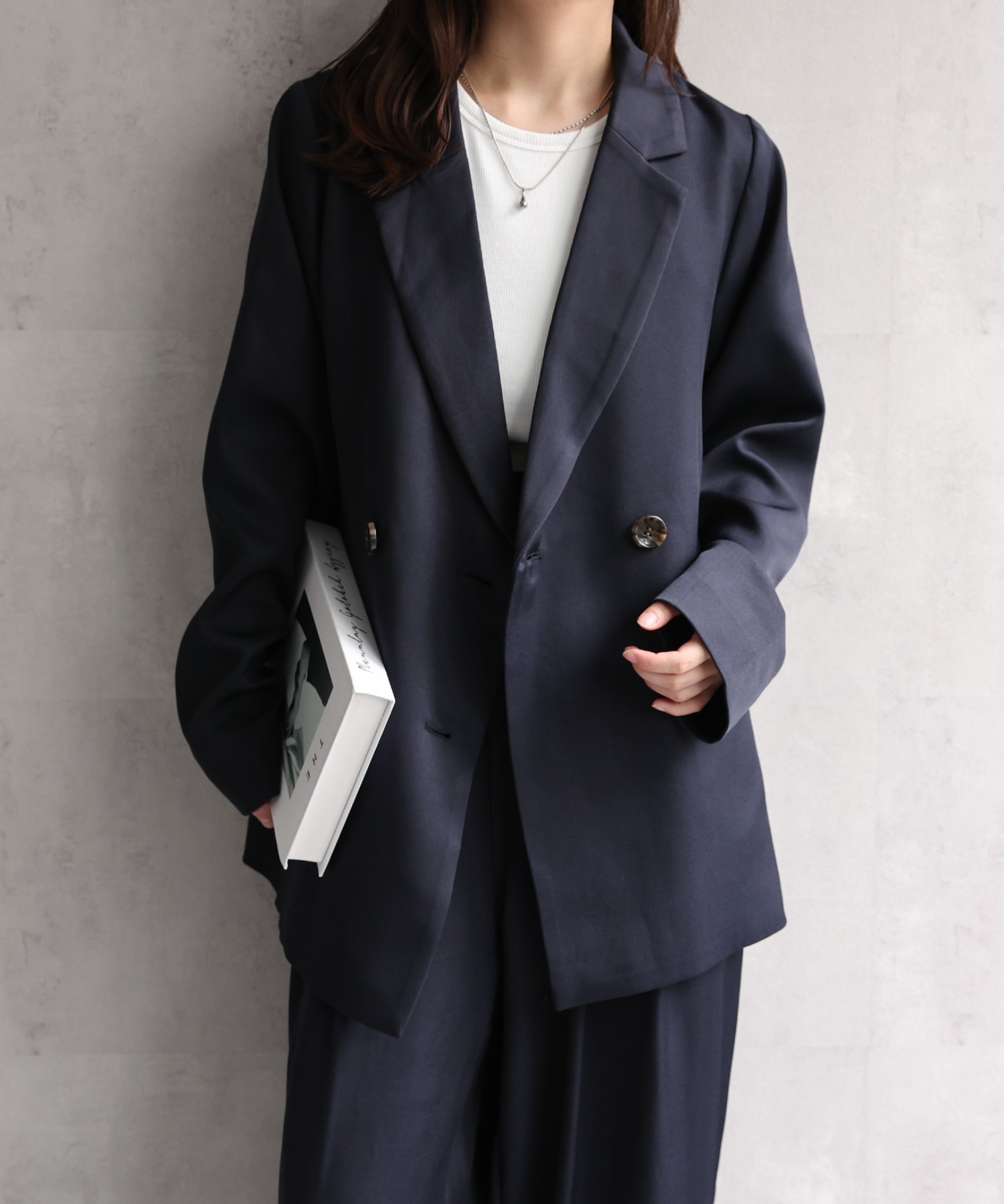 model：156cm 着用サイズ：FREE
