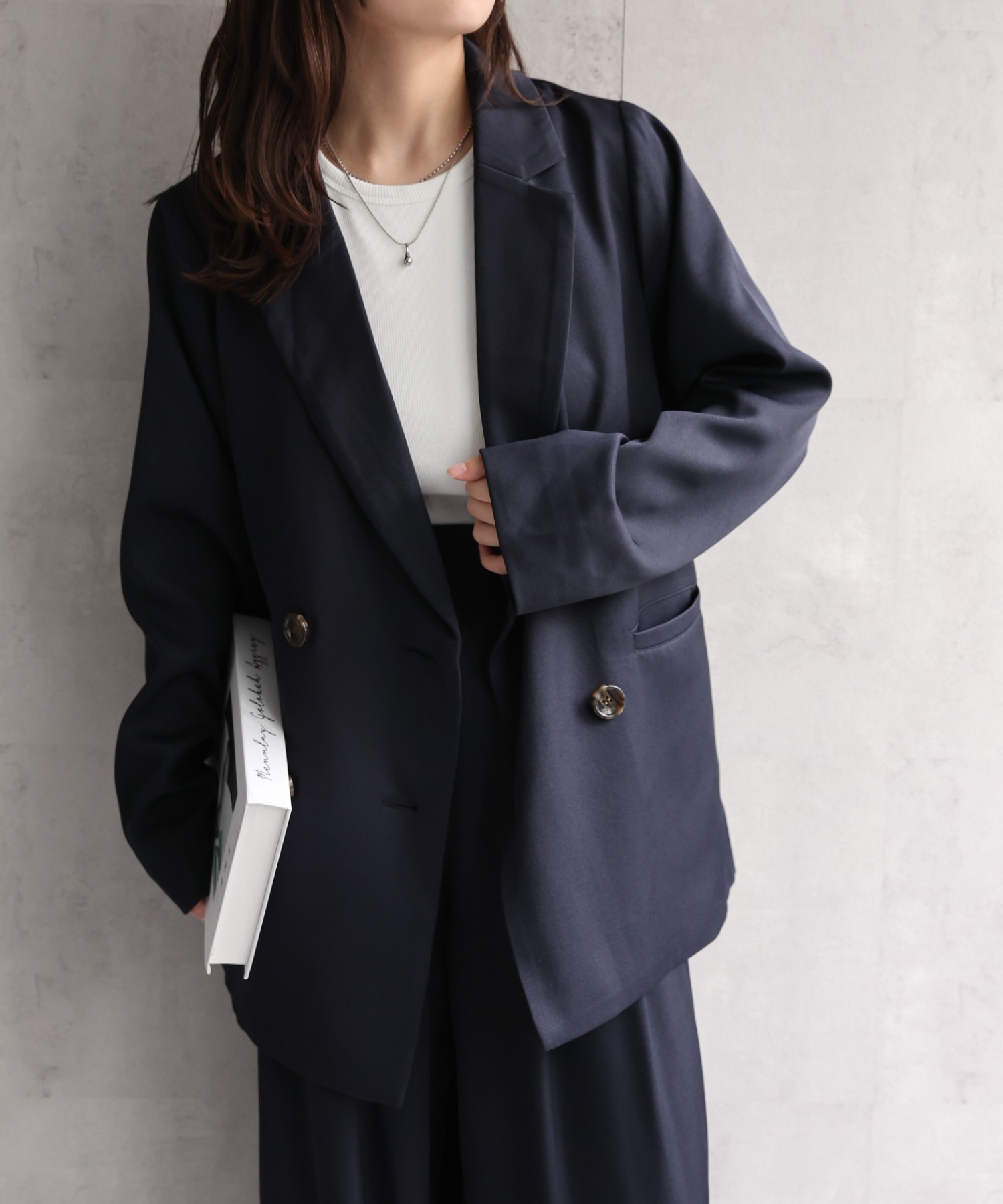 model：156cm 着用サイズ：FREE