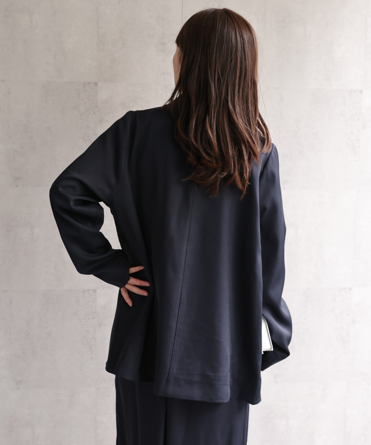 model：156cm 着用サイズ：FREE