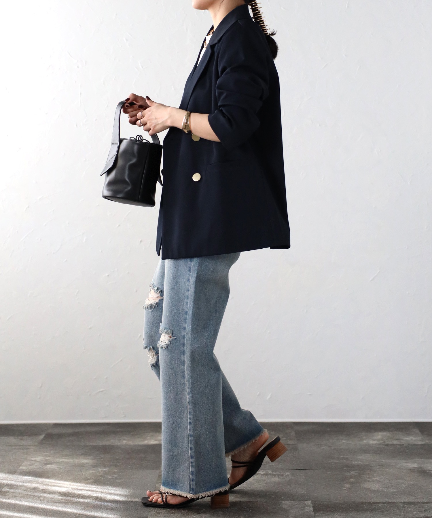 model:162cm　着用サイズ:FREE