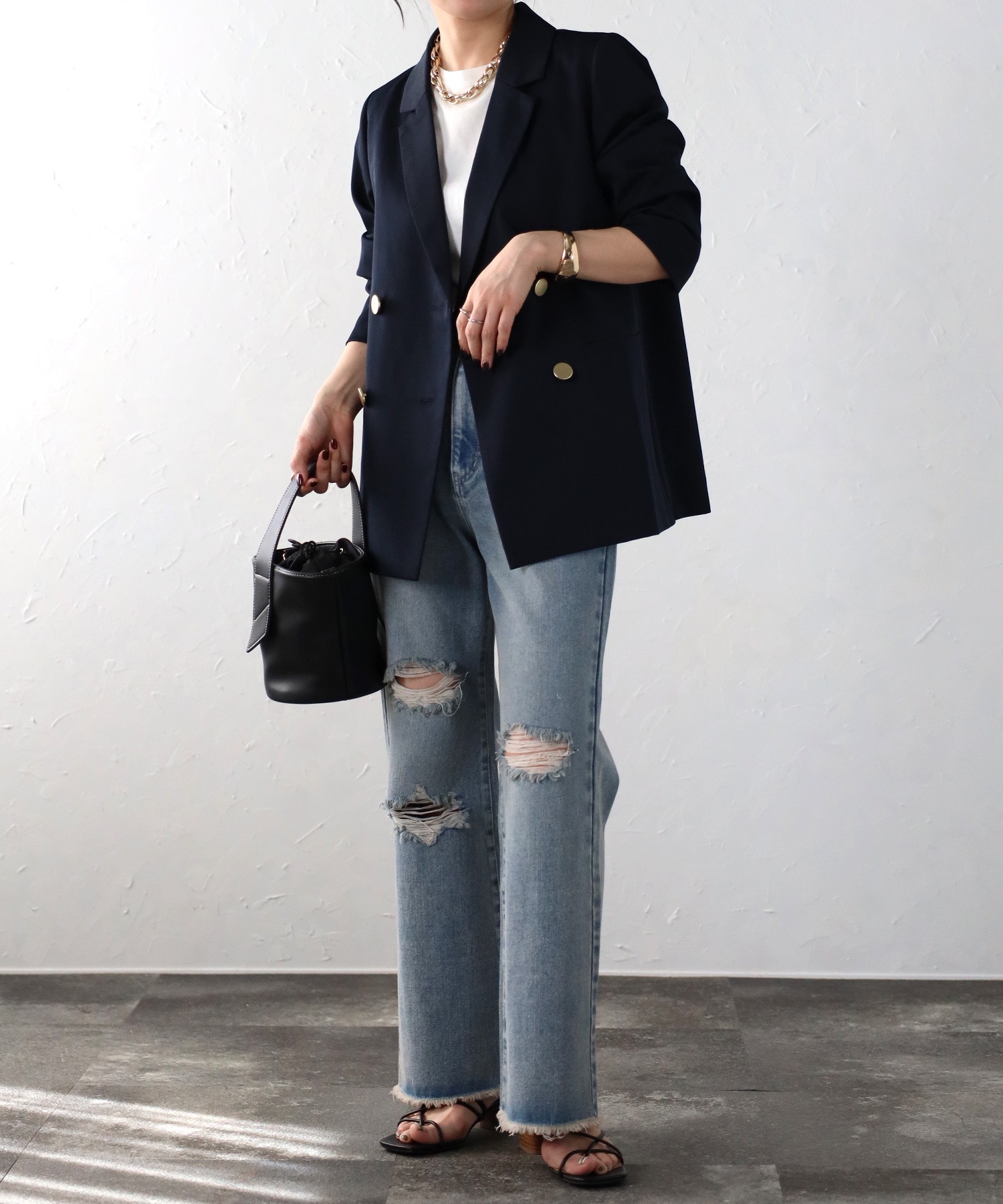 model:162cm　着用サイズ:FREE