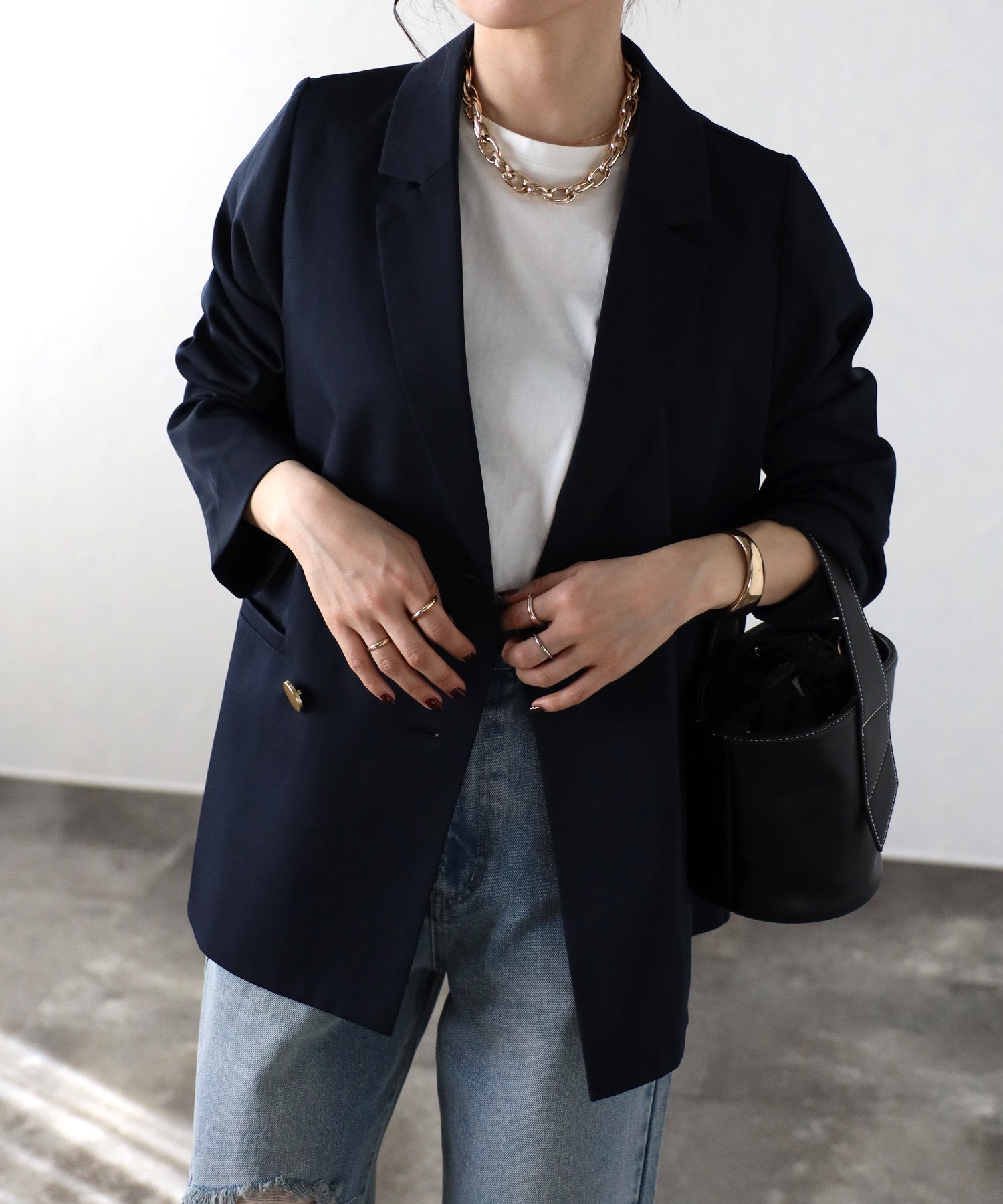 model:162cm　着用サイズ:FREE