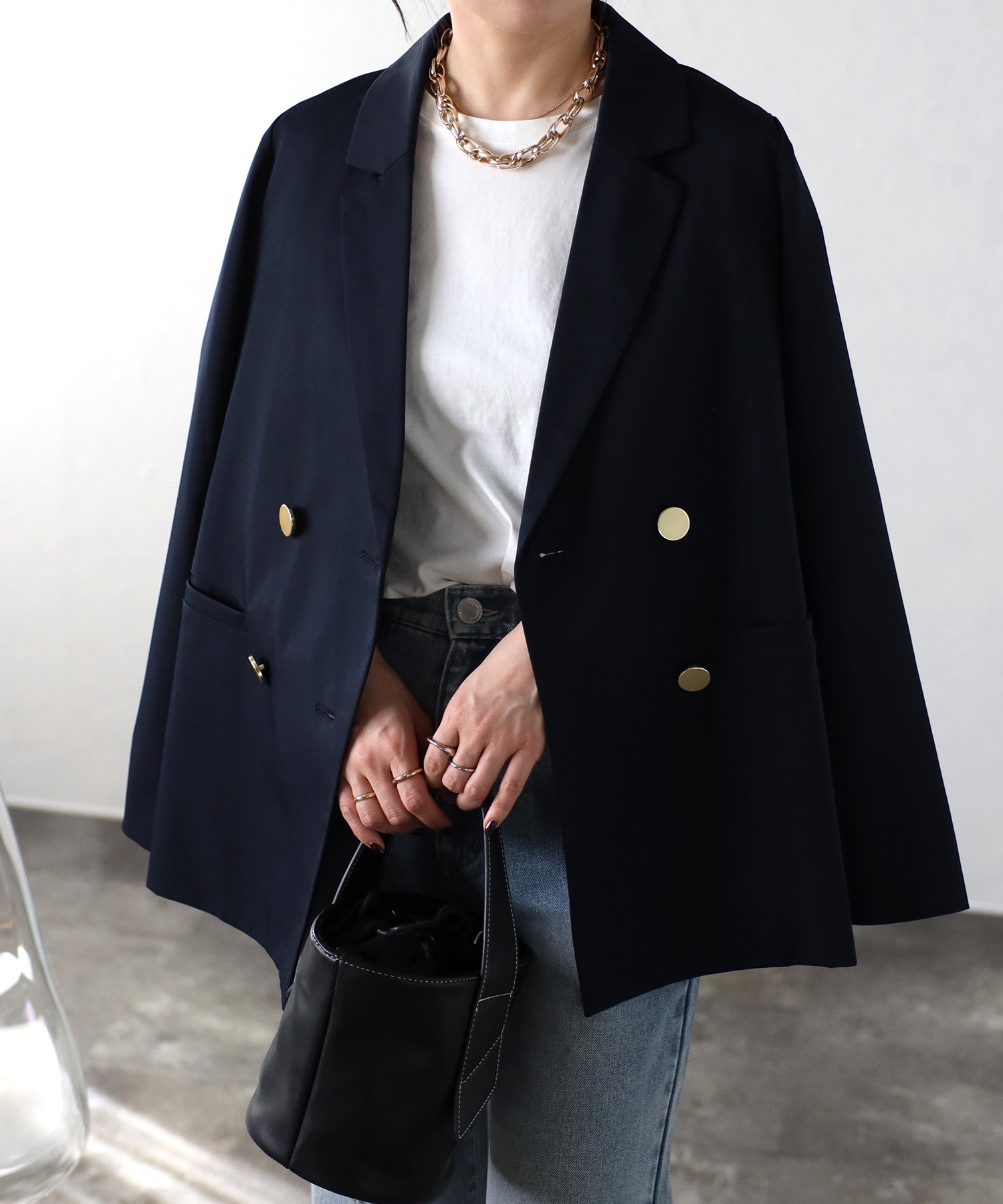 model:162cm　着用サイズ:FREE