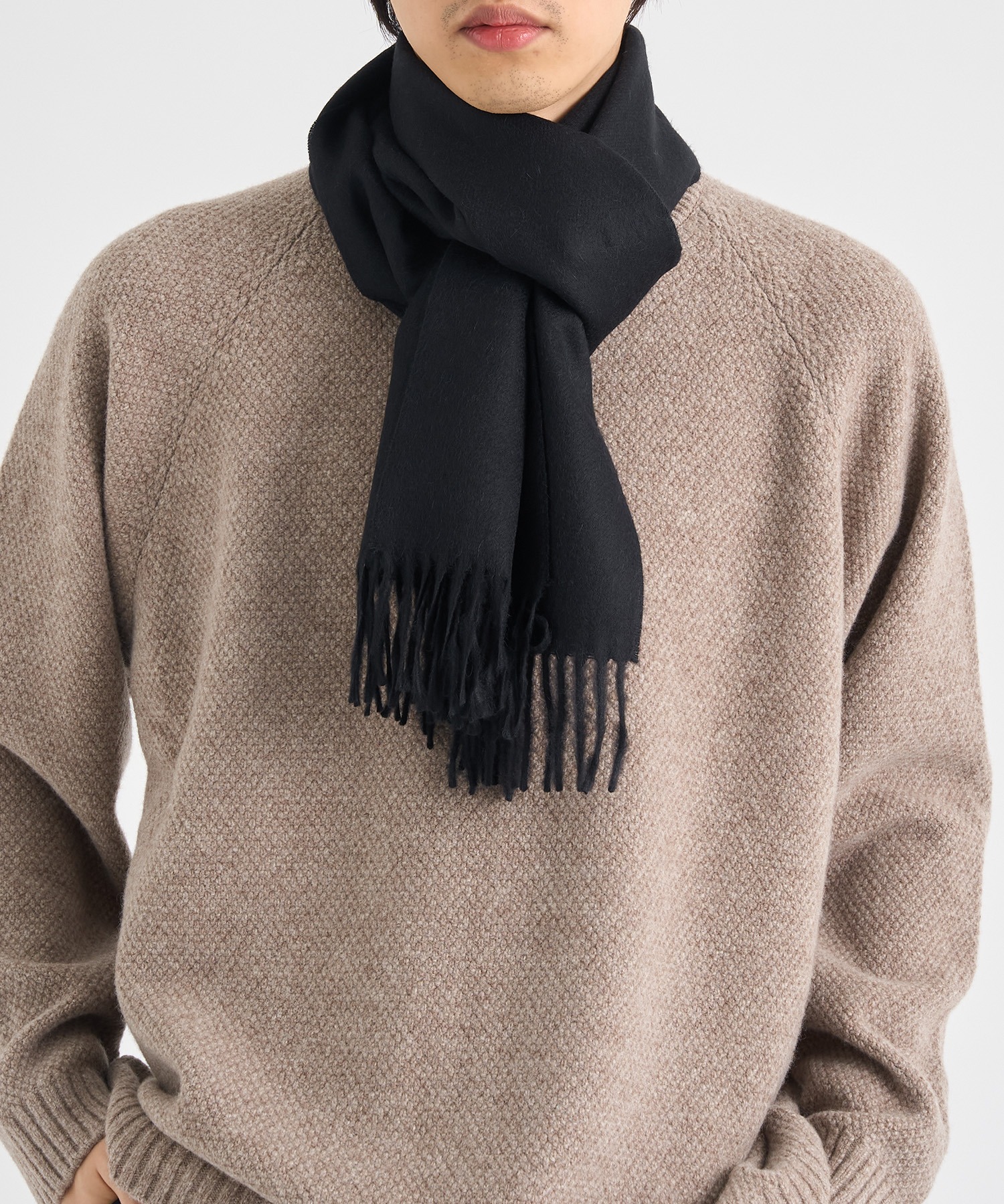 THE INOUE BROTHERS/ザイノウエブラザーズ】Brushed オンライン Scarf