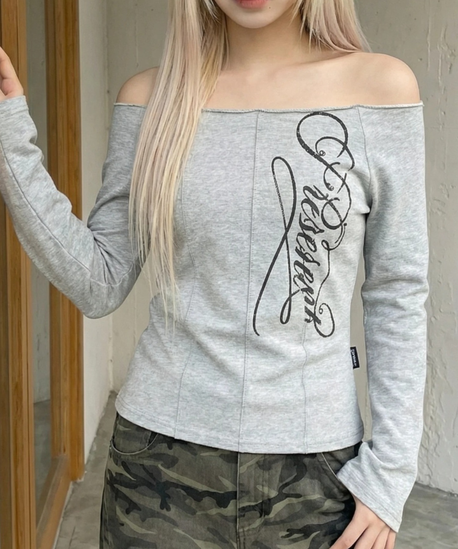 A'GEM/9 × .kom『mahagrid/マハグリッド』 WASHED CUT OUT PRESENT OFF