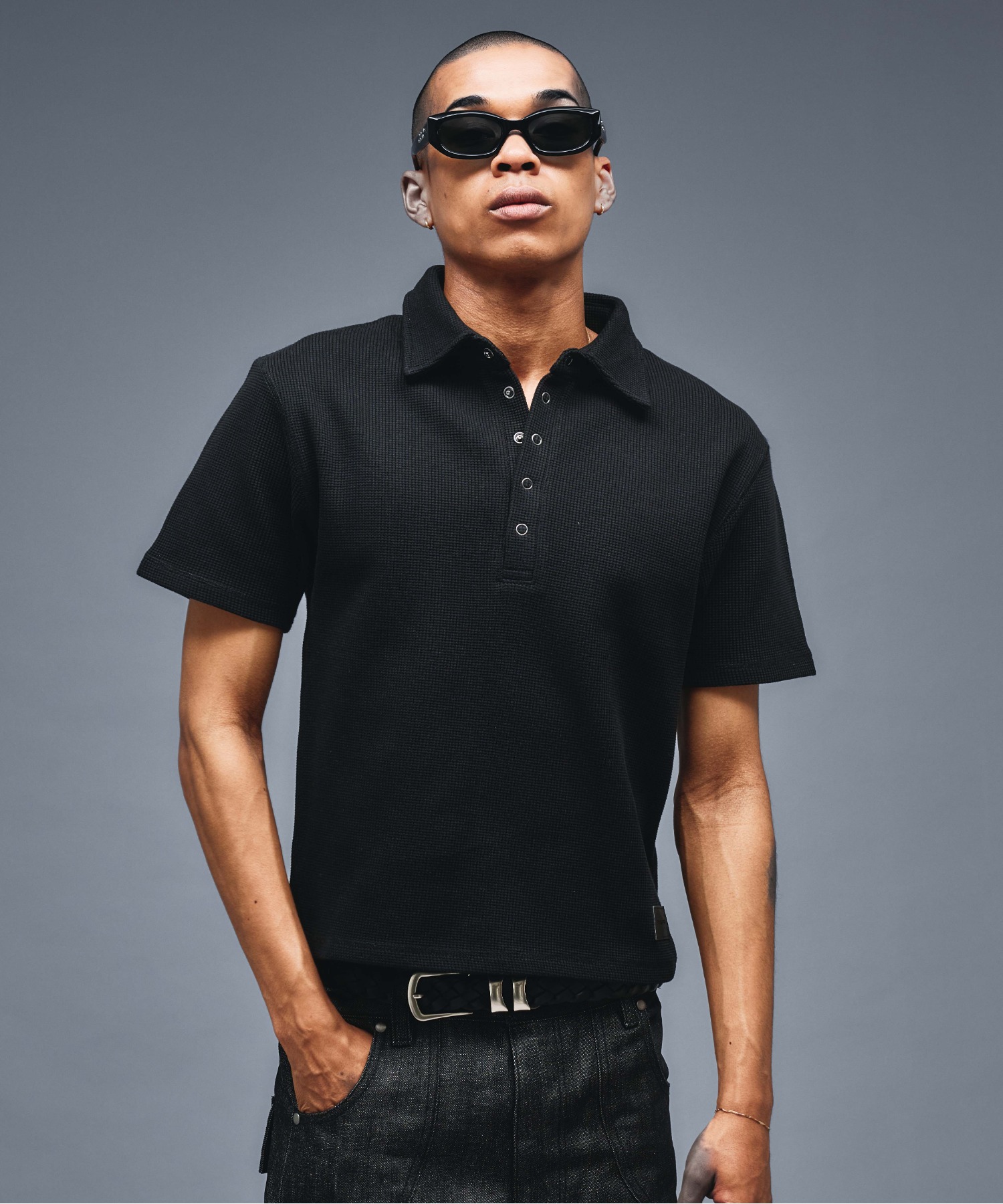 Thermal Polo с металлической кнопкой / Metal Snap Button Thermal Polo